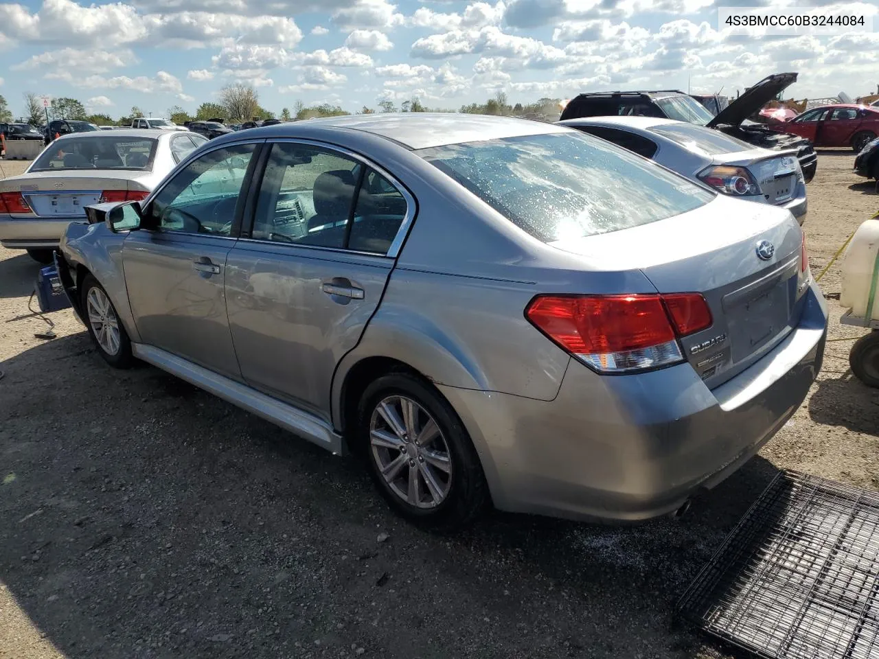 2011 Subaru Legacy 2.5I Premium VIN: 4S3BMCC60B3244084 Lot: 73101624