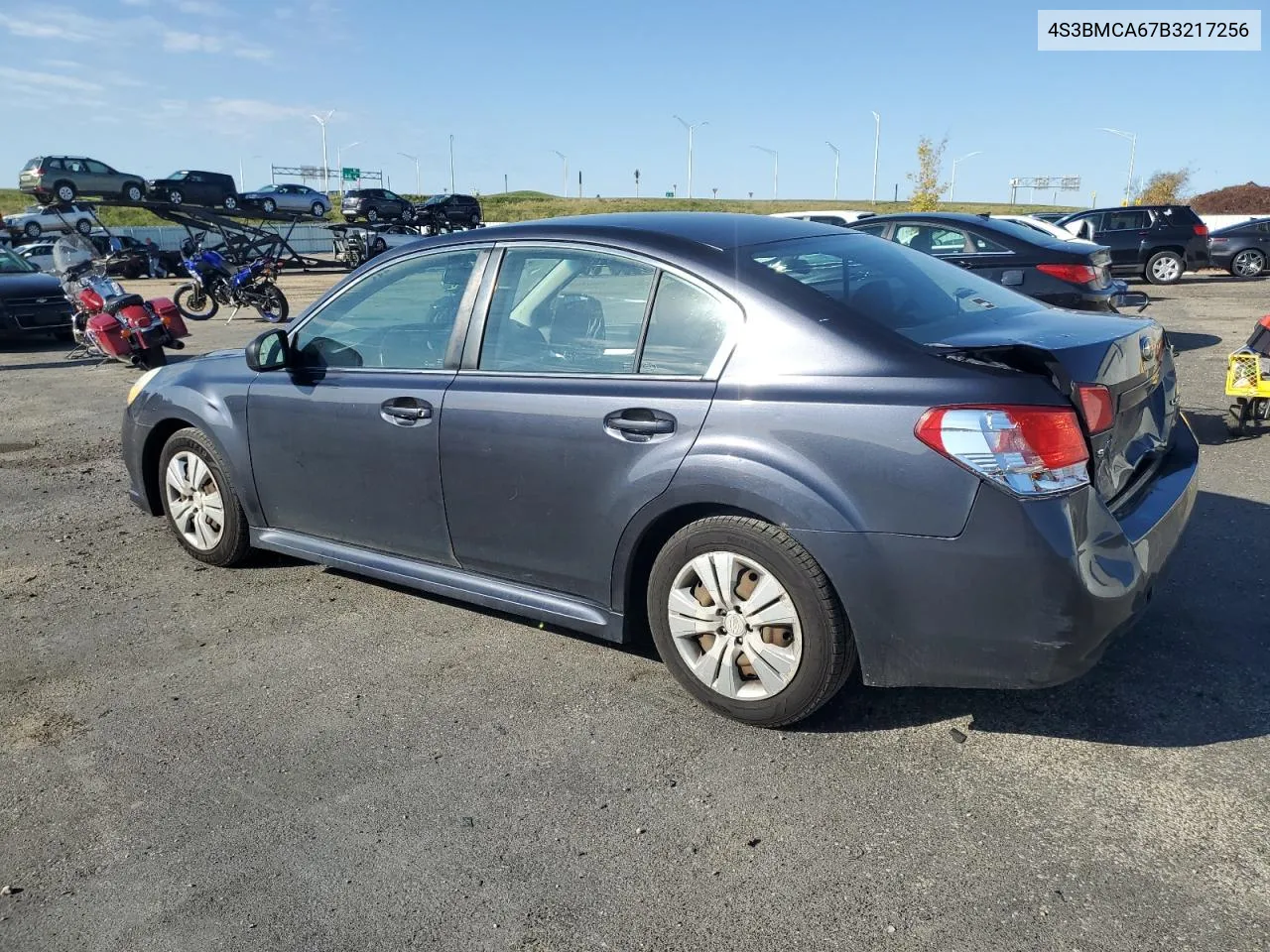 2011 Subaru Legacy 2.5I VIN: 4S3BMCA67B3217256 Lot: 74047014