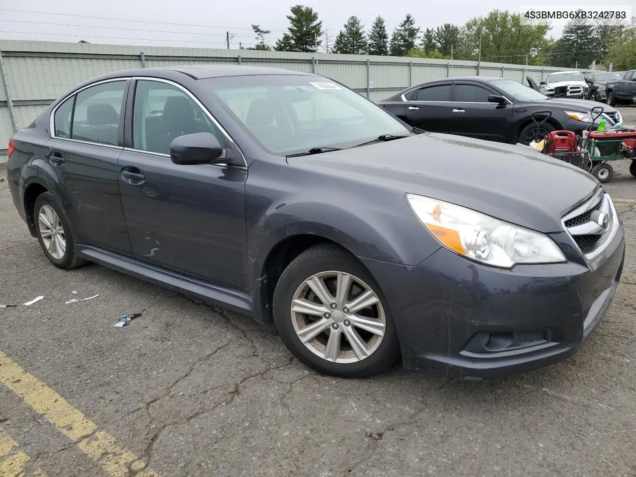 2011 Subaru Legacy 2.5I Premium VIN: 4S3BMBG6XB3242783 Lot: 74353204