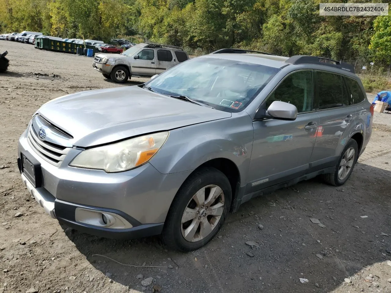 2011 Subaru Outback 3.6R Limited VIN: 4S4BRDLC7B2432406 Lot: 74486904