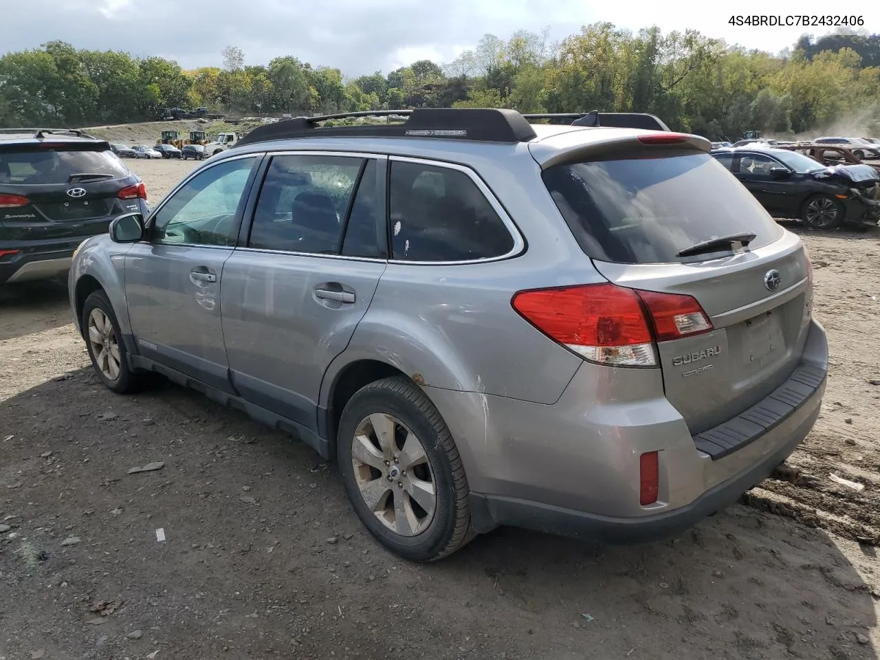 2011 Subaru Outback 3.6R Limited VIN: 4S4BRDLC7B2432406 Lot: 74486904