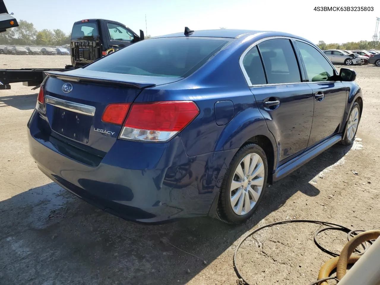 2011 Subaru Legacy 2.5I Limited VIN: 4S3BMCK63B3235803 Lot: 74533184