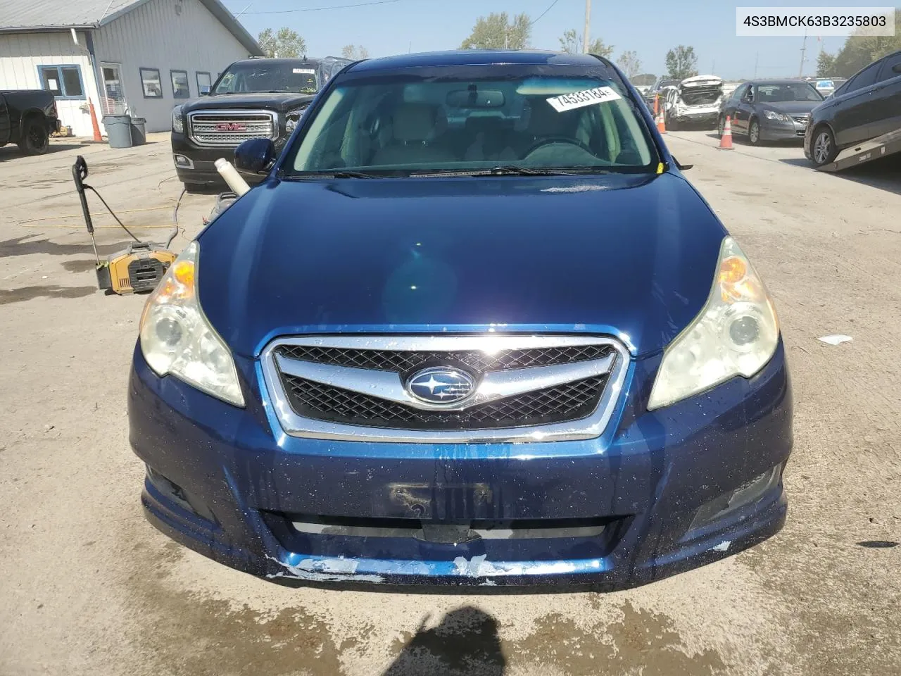 2011 Subaru Legacy 2.5I Limited VIN: 4S3BMCK63B3235803 Lot: 74533184