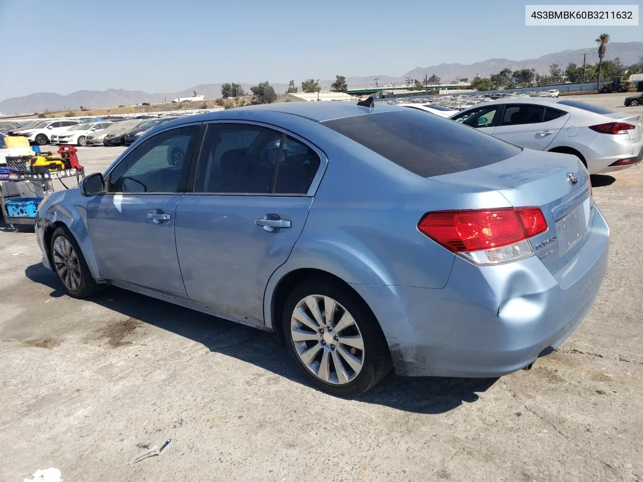 2011 Subaru Legacy 2.5I Limited VIN: 4S3BMBK60B3211632 Lot: 74540844