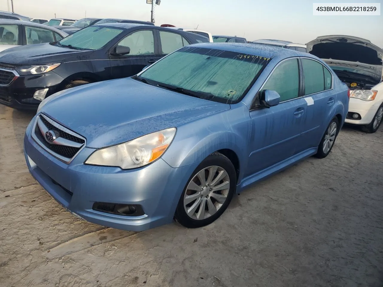 2011 Subaru Legacy 3.6R Limited VIN: 4S3BMDL66B2218259 Lot: 74877544