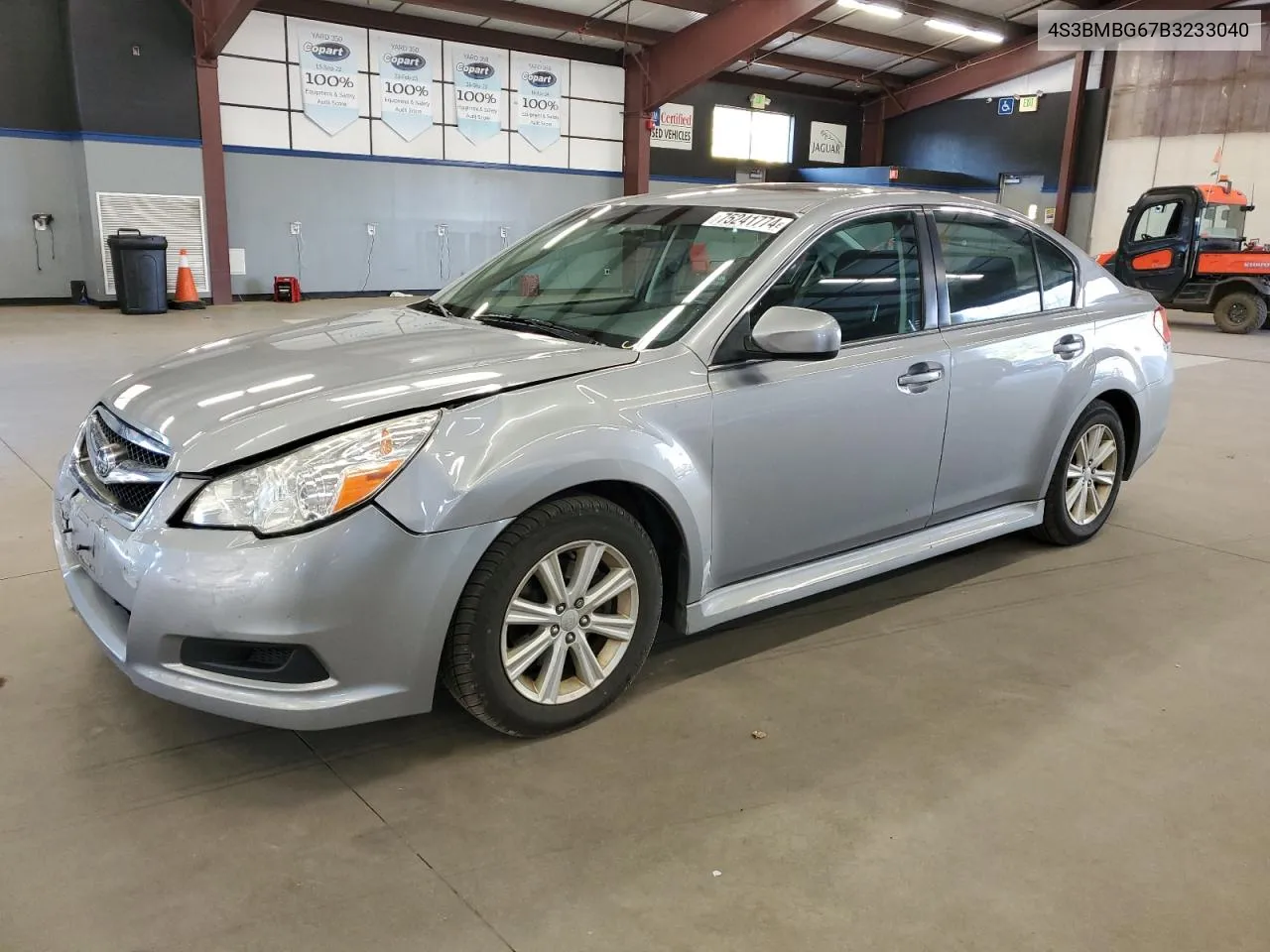 2011 Subaru Legacy 2.5I Premium VIN: 4S3BMBG67B3233040 Lot: 75241774