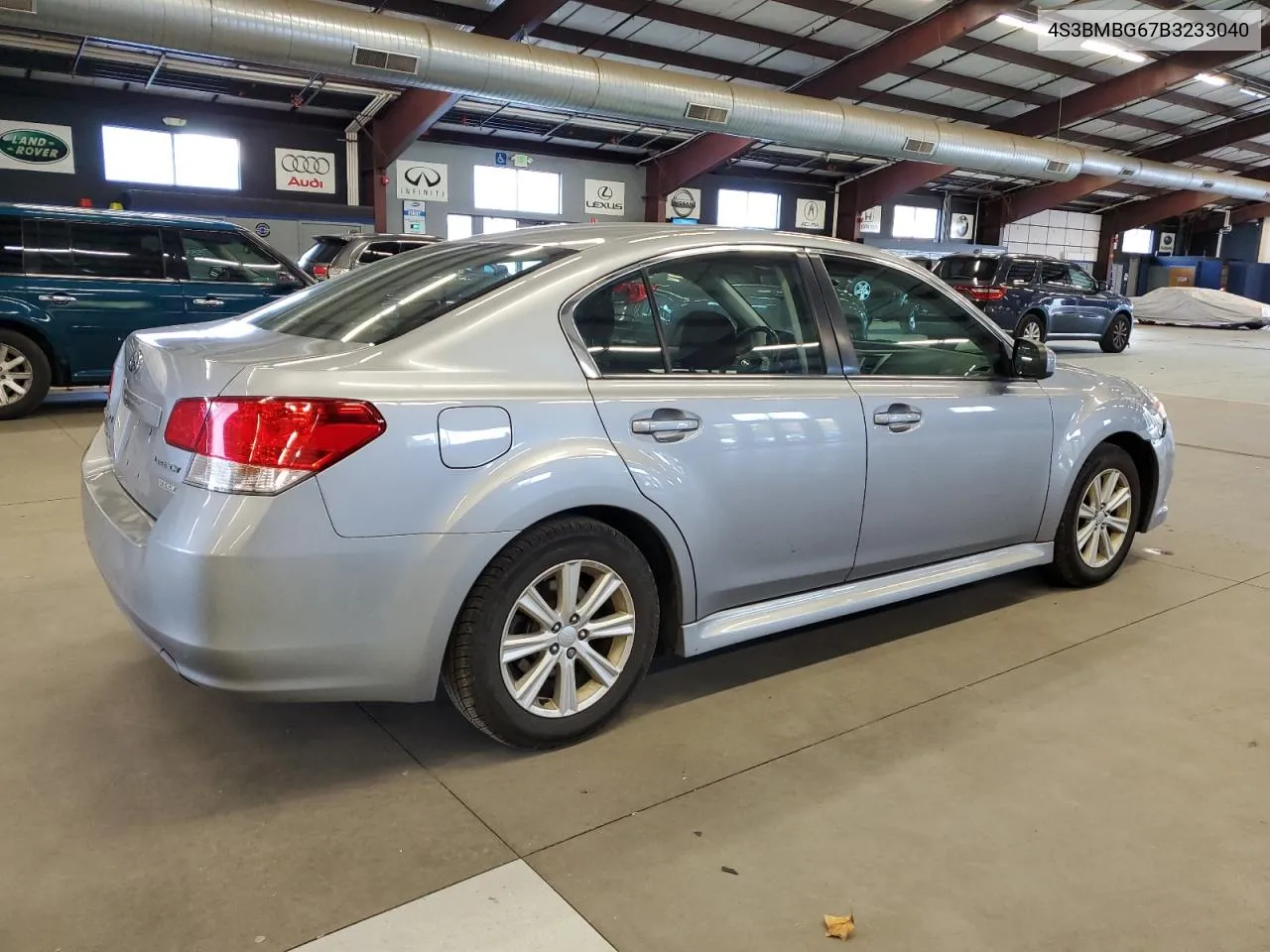 2011 Subaru Legacy 2.5I Premium VIN: 4S3BMBG67B3233040 Lot: 75241774