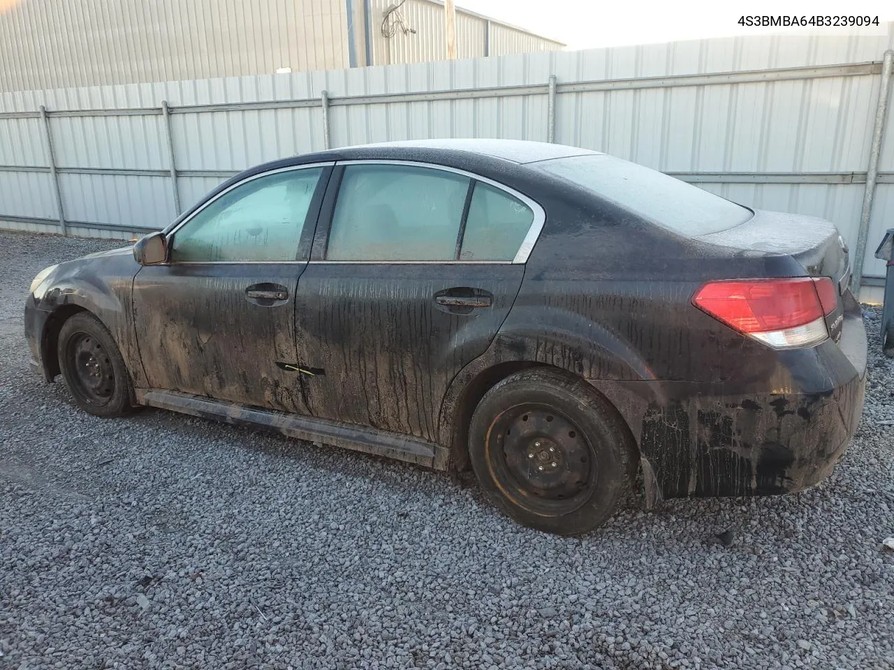 2011 Subaru Legacy 2.5I VIN: 4S3BMBA64B3239094 Lot: 75258994