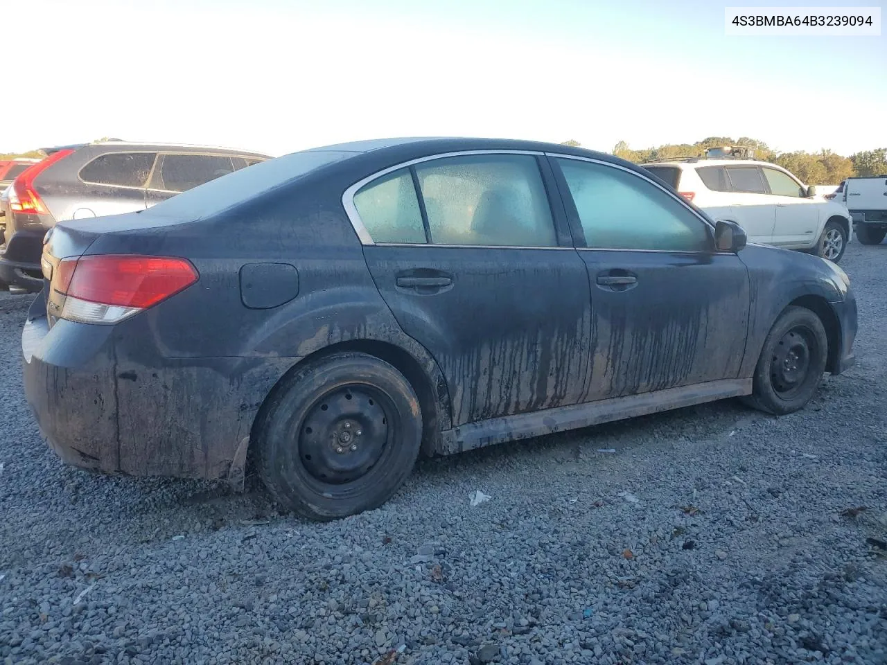 2011 Subaru Legacy 2.5I VIN: 4S3BMBA64B3239094 Lot: 75258994