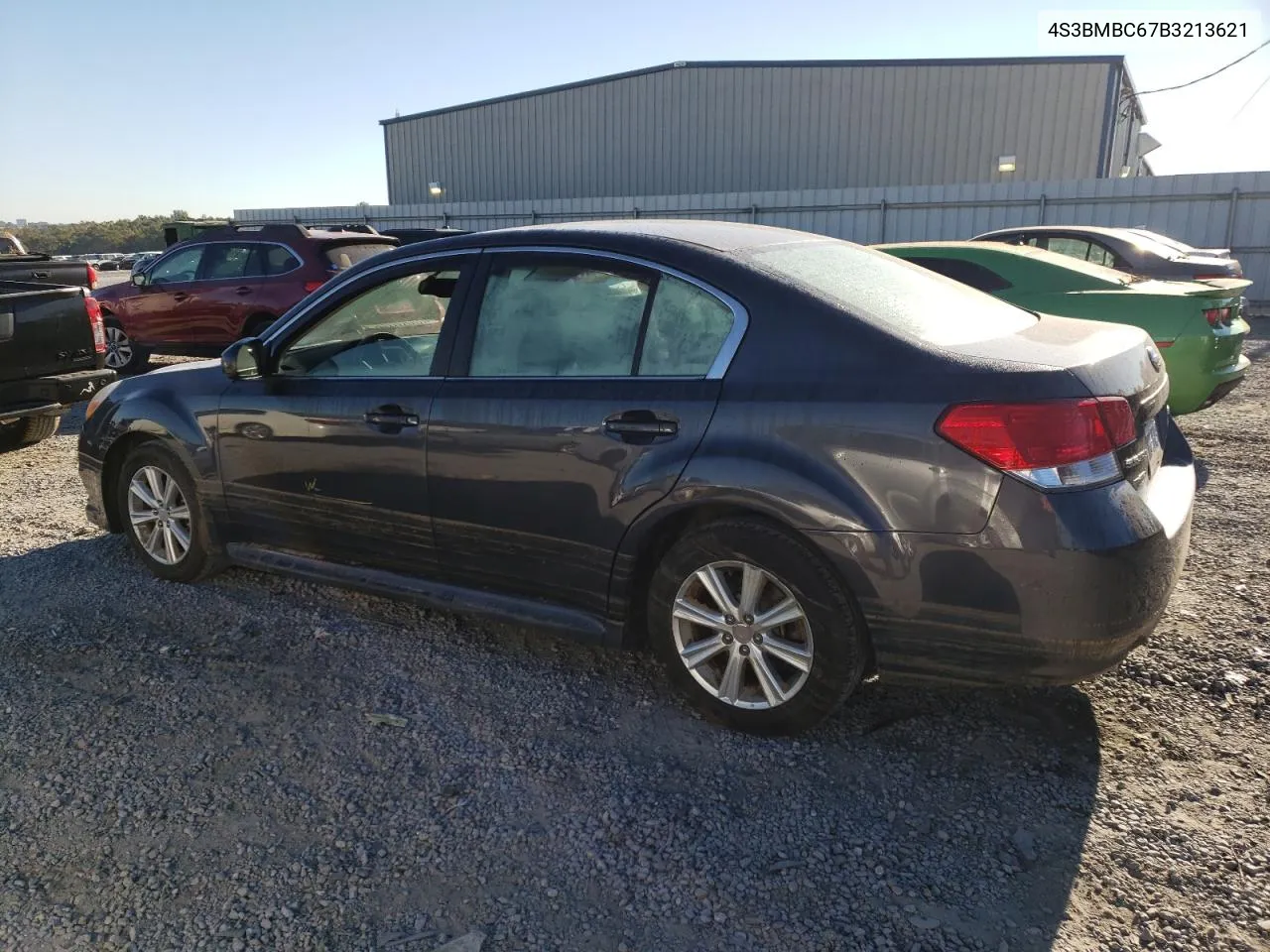 2011 Subaru Legacy 2.5I Premium VIN: 4S3BMBC67B3213621 Lot: 75259024