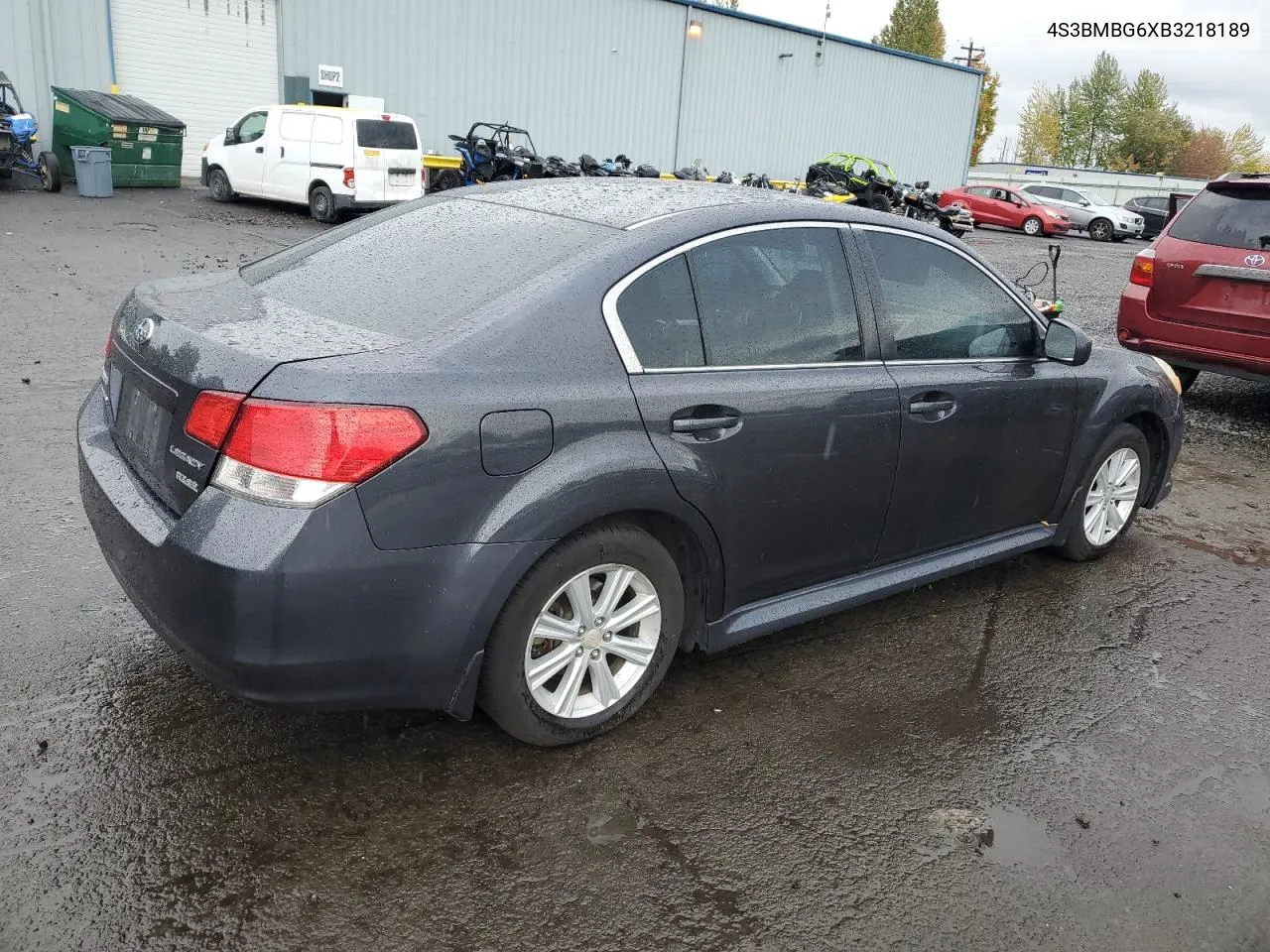 2011 Subaru Legacy 2.5I Premium VIN: 4S3BMBG6XB3218189 Lot: 75475094