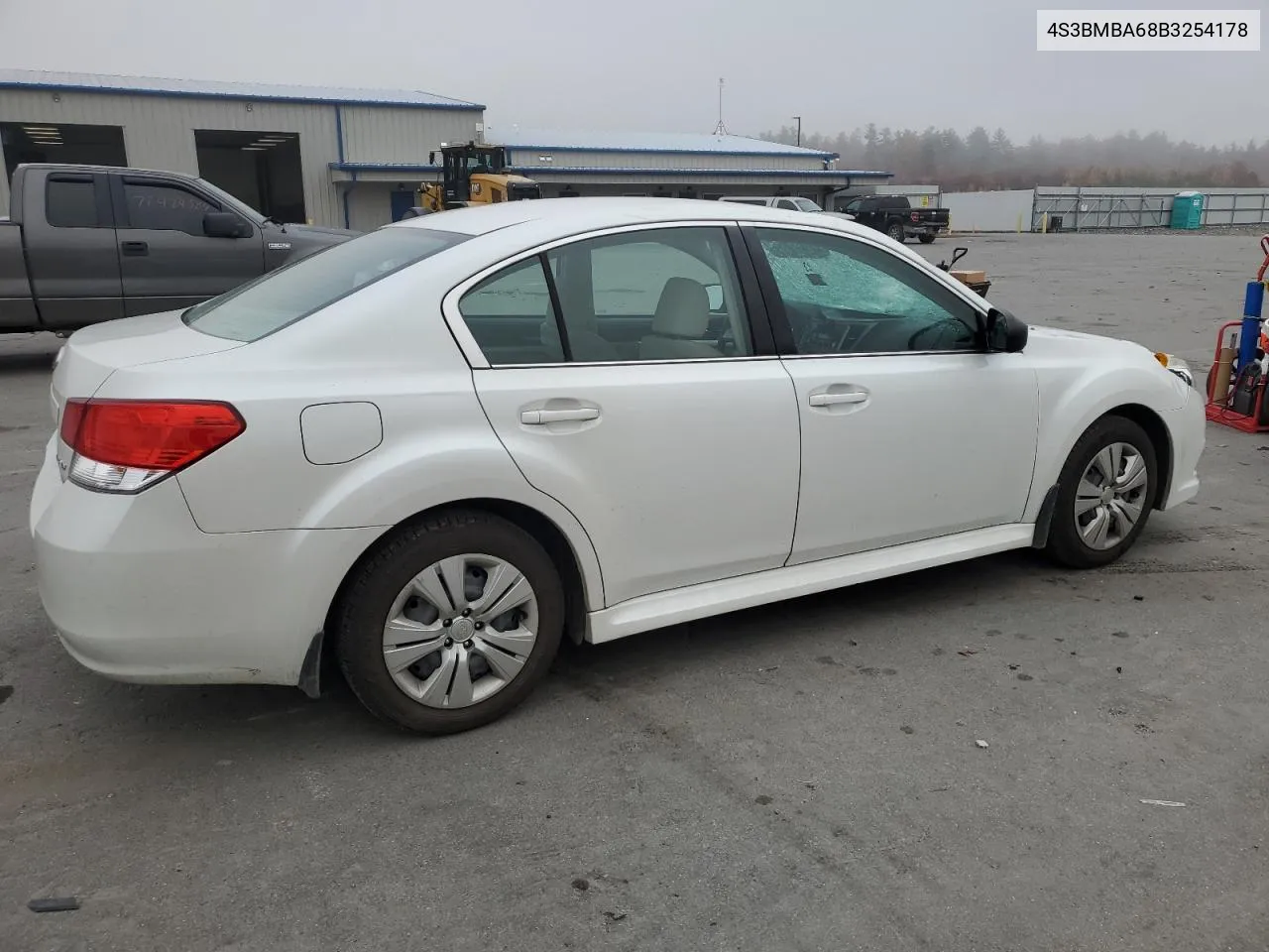 2011 Subaru Legacy 2.5I VIN: 4S3BMBA68B3254178 Lot: 76724534