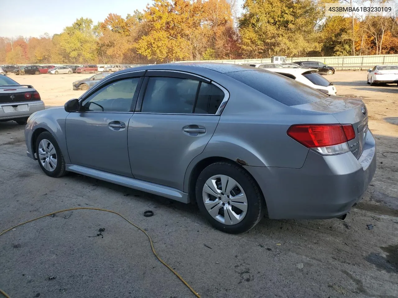 2011 Subaru Legacy 2.5I VIN: 4S3BMBA61B3230109 Lot: 77409954