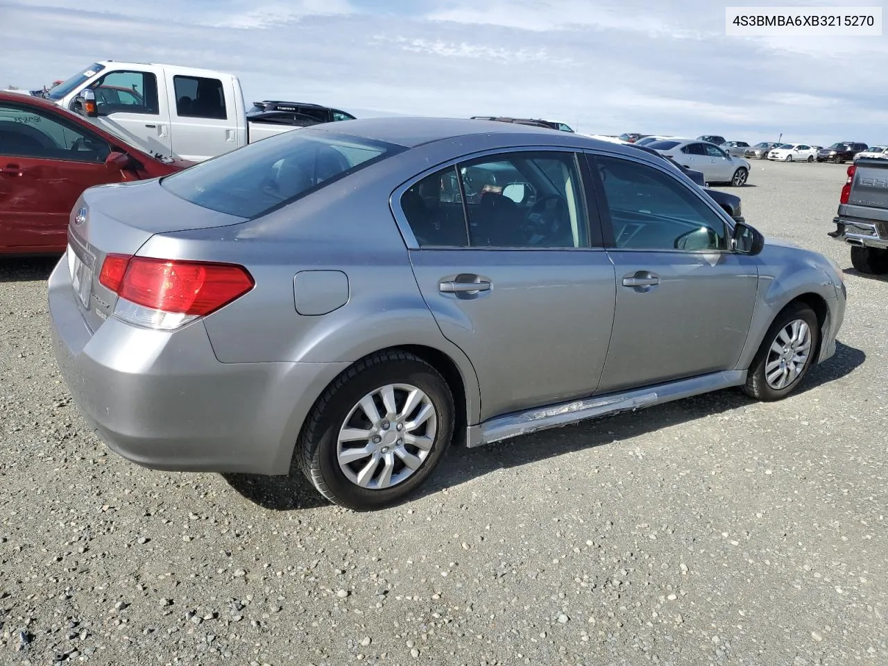 2011 Subaru Legacy 2.5I VIN: 4S3BMBA6XB3215270 Lot: 77789104