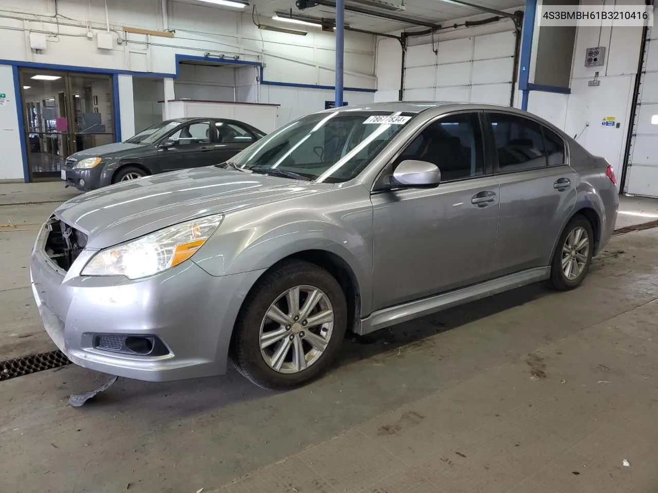 2011 Subaru Legacy 2.5I Premium VIN: 4S3BMBH61B3210416 Lot: 78677834