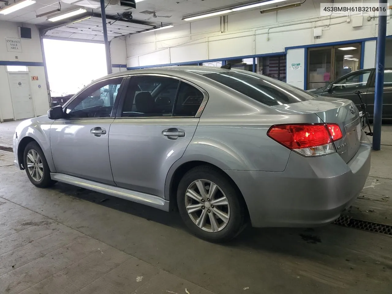 2011 Subaru Legacy 2.5I Premium VIN: 4S3BMBH61B3210416 Lot: 78677834