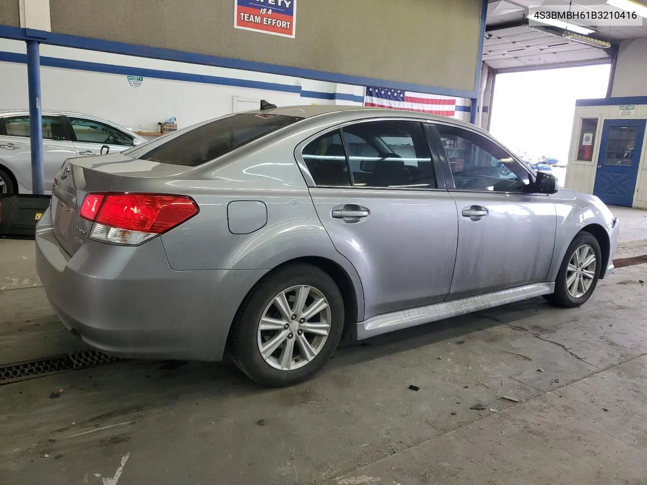 2011 Subaru Legacy 2.5I Premium VIN: 4S3BMBH61B3210416 Lot: 78677834