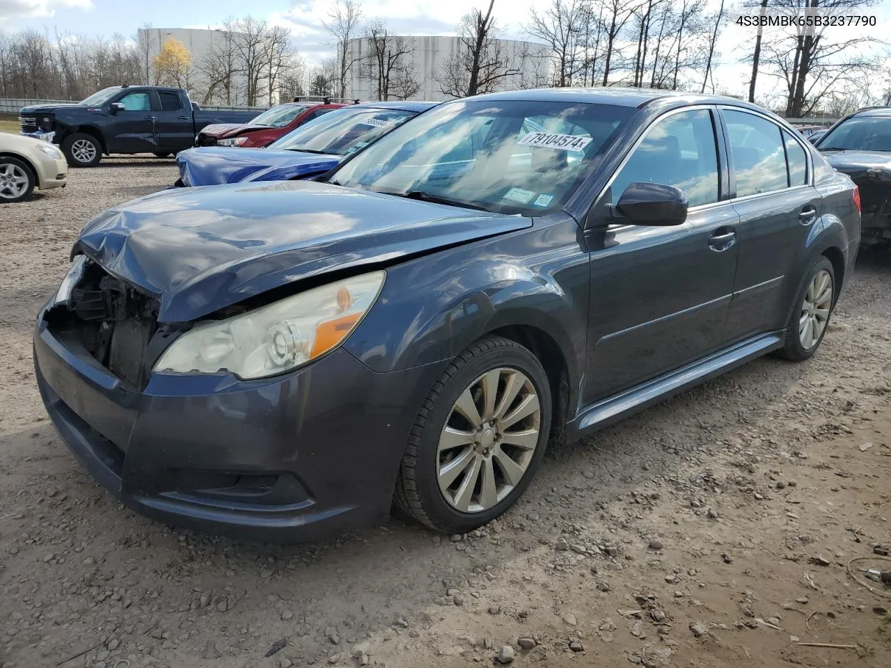 2011 Subaru Legacy 2.5I Limited VIN: 4S3BMBK65B3237790 Lot: 79104574