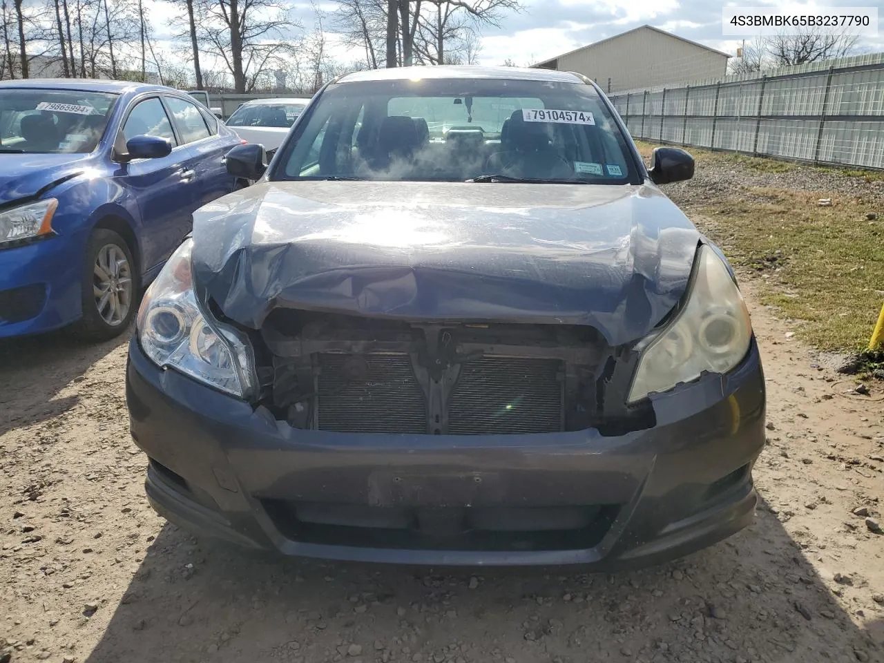 2011 Subaru Legacy 2.5I Limited VIN: 4S3BMBK65B3237790 Lot: 79104574