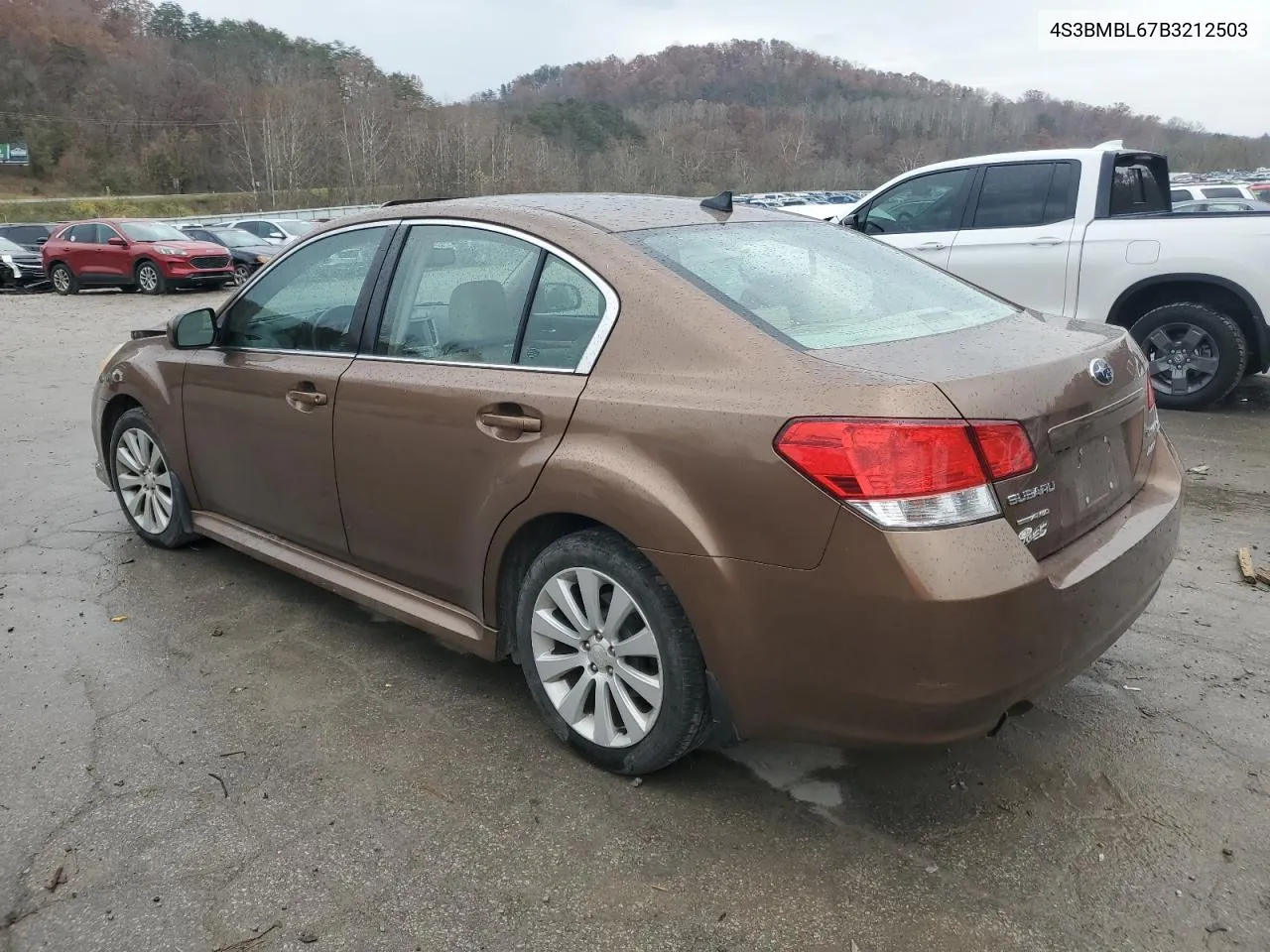 2011 Subaru Legacy 2.5I Limited VIN: 4S3BMBL67B3212503 Lot: 79231774