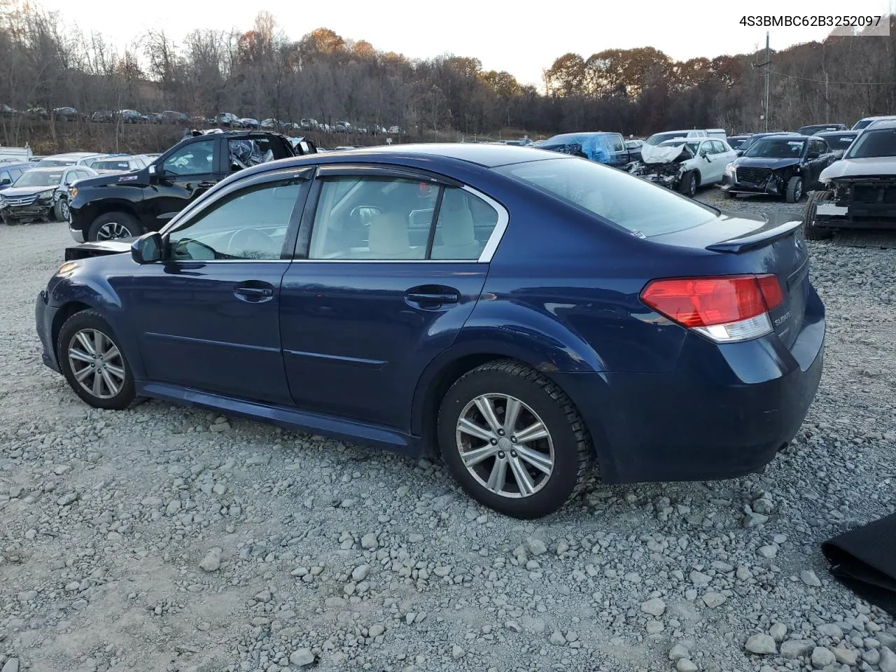 2011 Subaru Legacy 2.5I Premium VIN: 4S3BMBC62B3252097 Lot: 79430134