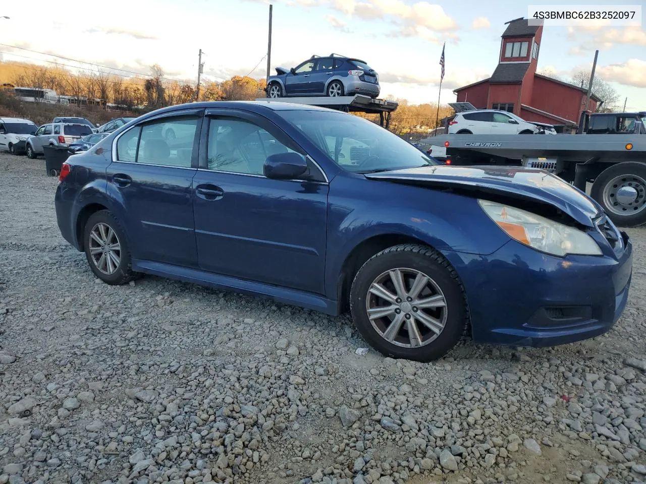 2011 Subaru Legacy 2.5I Premium VIN: 4S3BMBC62B3252097 Lot: 79430134