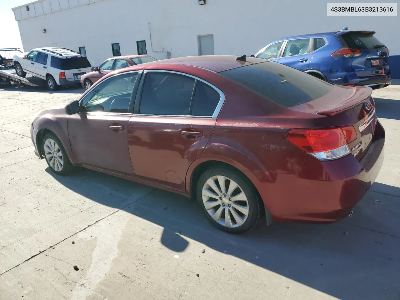 2011 Subaru Legacy 2.5I Limited VIN: 4S3BMBL63B3213616 Lot: 79562024