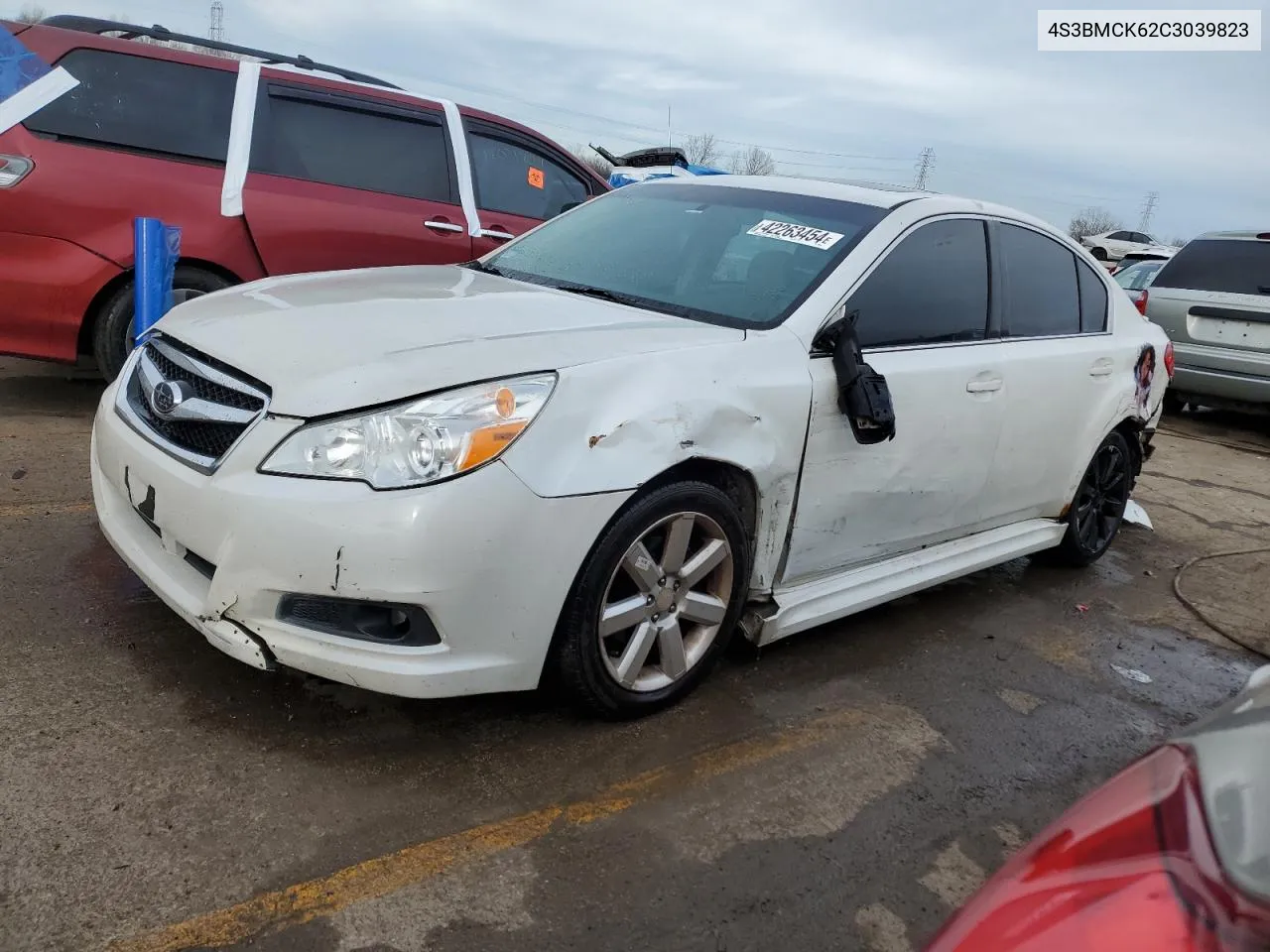 2012 Subaru Legacy 2.5I Limited VIN: 4S3BMCK62C3039823 Lot: 42263454