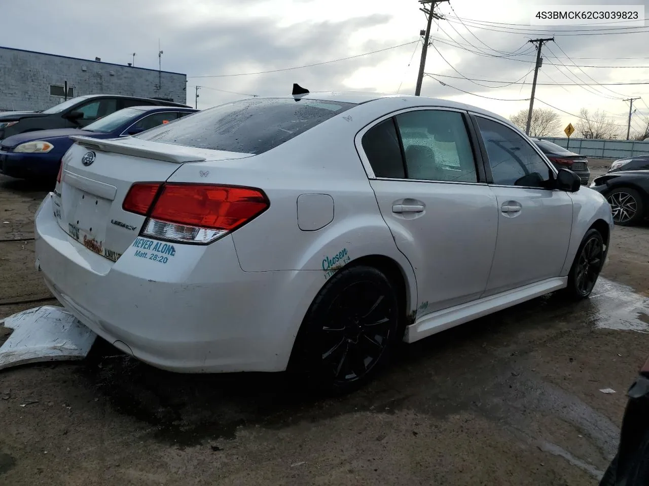 2012 Subaru Legacy 2.5I Limited VIN: 4S3BMCK62C3039823 Lot: 42263454