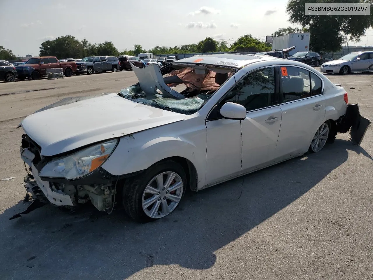 2012 Subaru Legacy 2.5I Premium VIN: 4S3BMBG62C3019297 Lot: 55012004