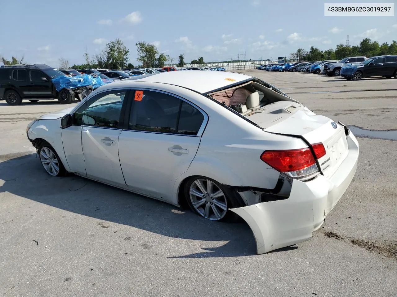 2012 Subaru Legacy 2.5I Premium VIN: 4S3BMBG62C3019297 Lot: 55012004