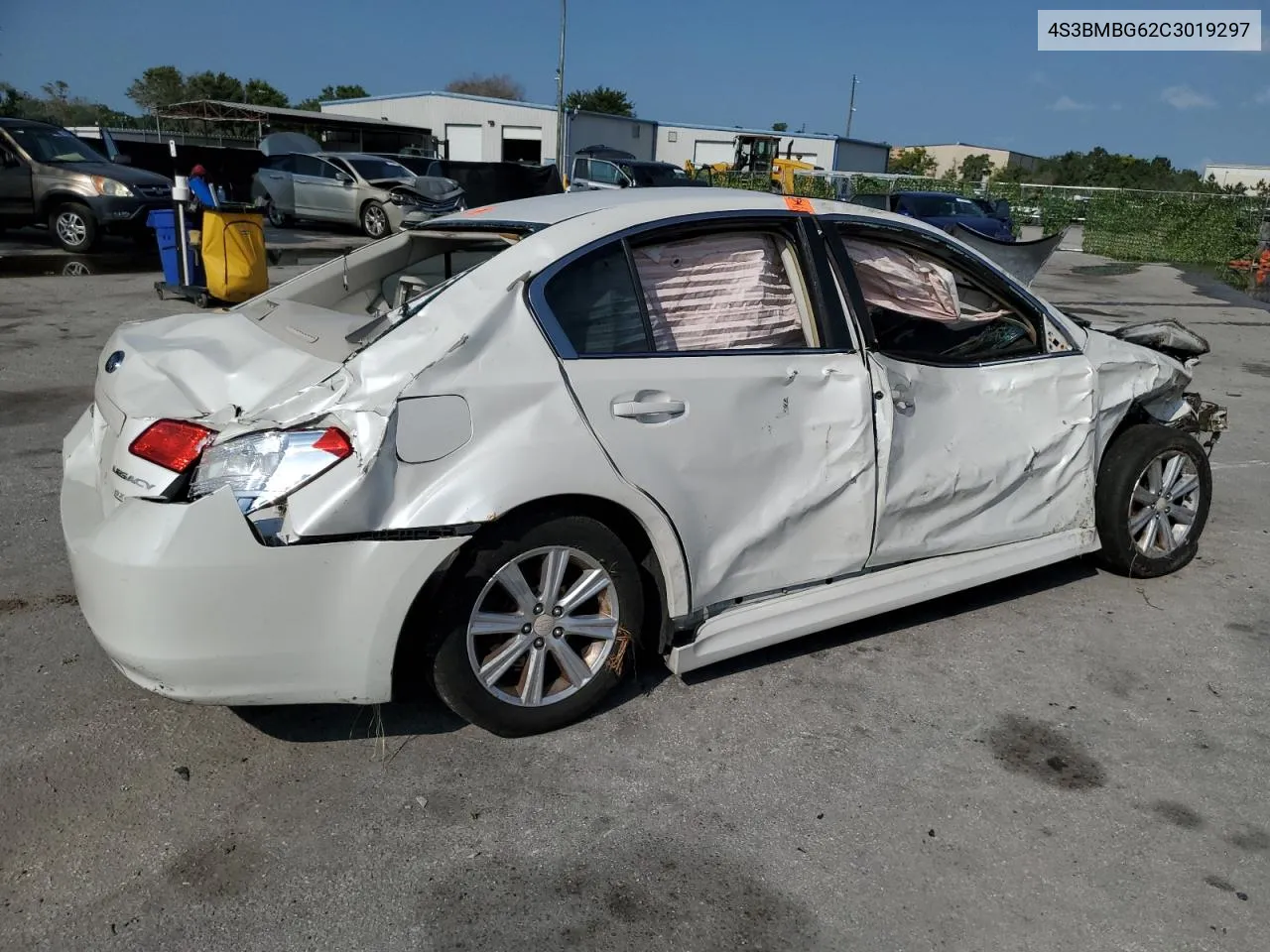 2012 Subaru Legacy 2.5I Premium VIN: 4S3BMBG62C3019297 Lot: 55012004