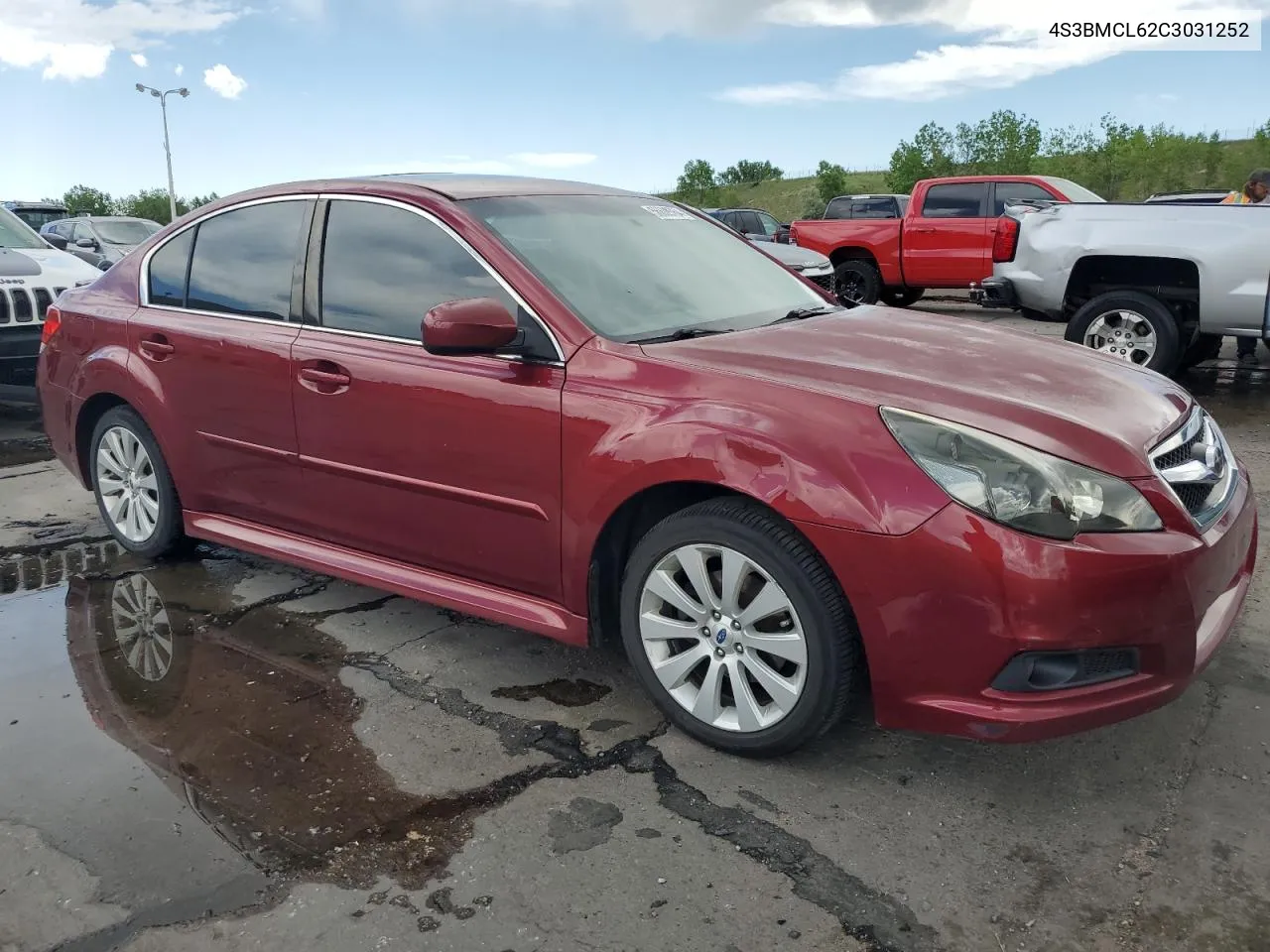 4S3BMCL62C3031252 2012 Subaru Legacy 2.5I Limited