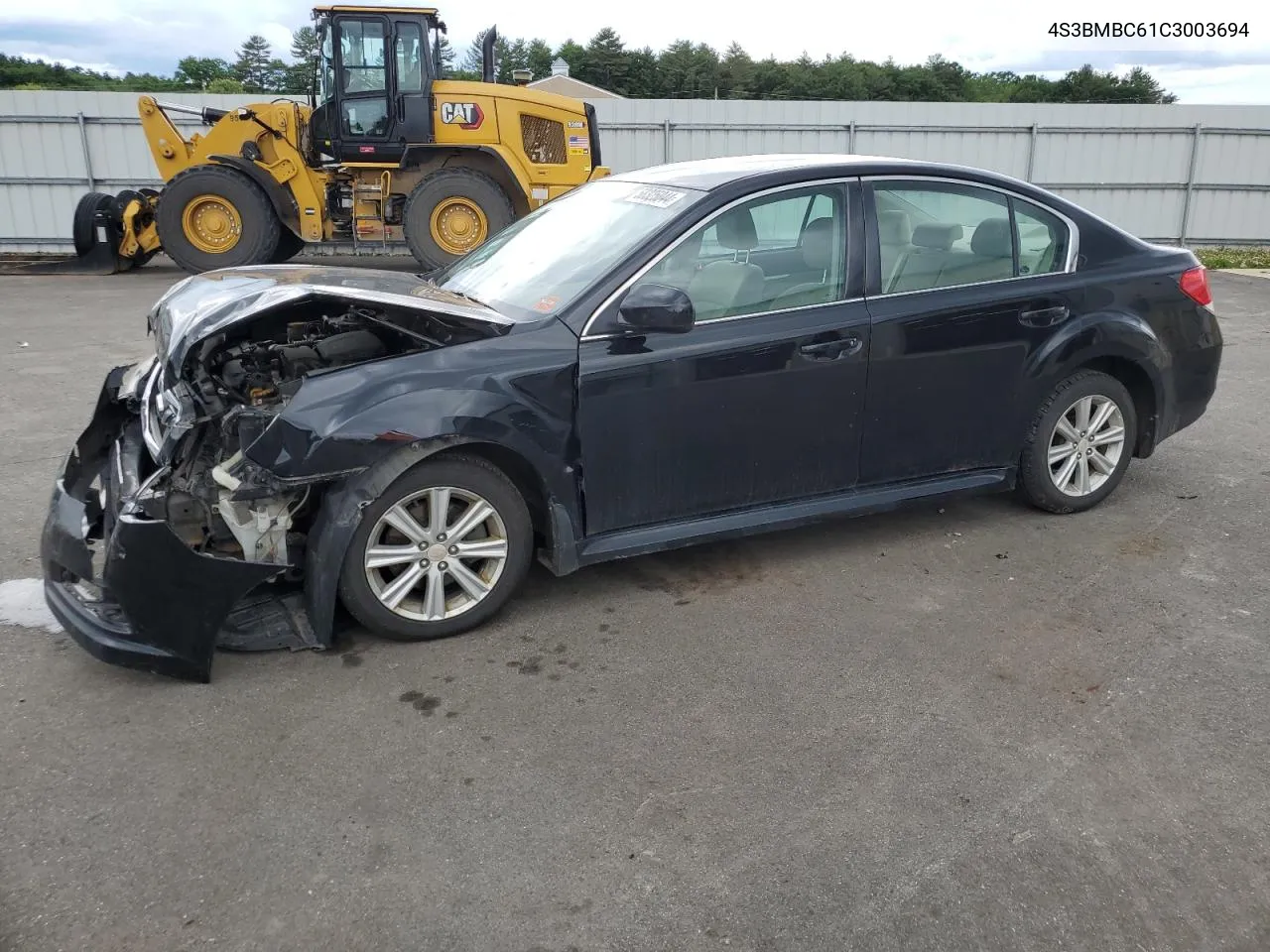 2012 Subaru Legacy 2.5I Premium VIN: 4S3BMBC61C3003694 Lot: 58325044