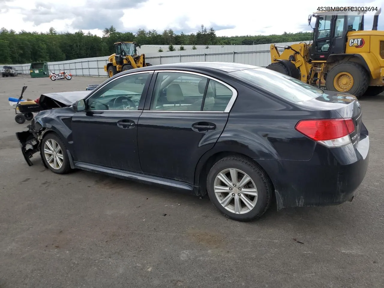 2012 Subaru Legacy 2.5I Premium VIN: 4S3BMBC61C3003694 Lot: 58325044