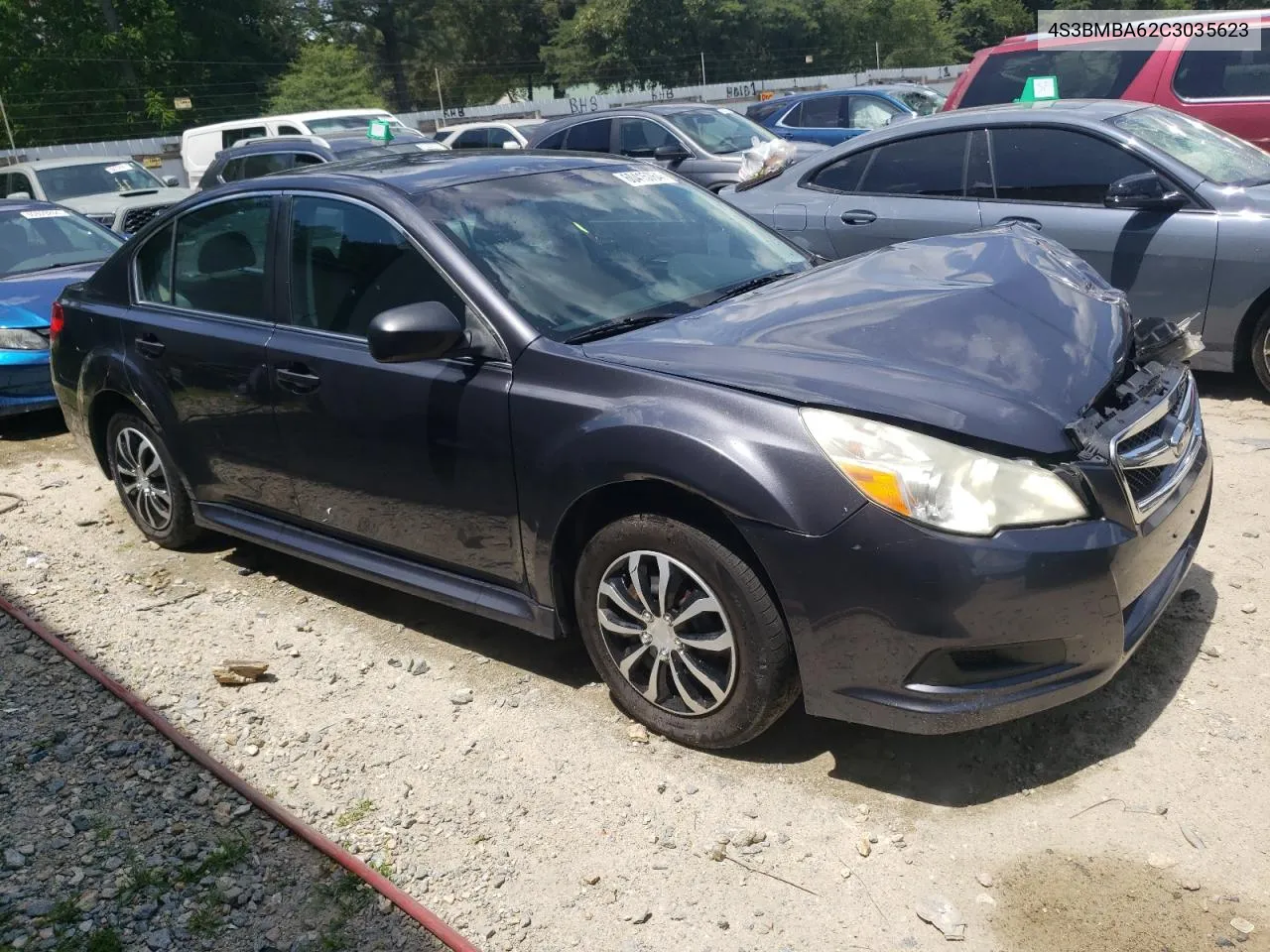 2012 Subaru Legacy 2.5I VIN: 4S3BMBA62C3035623 Lot: 60415764