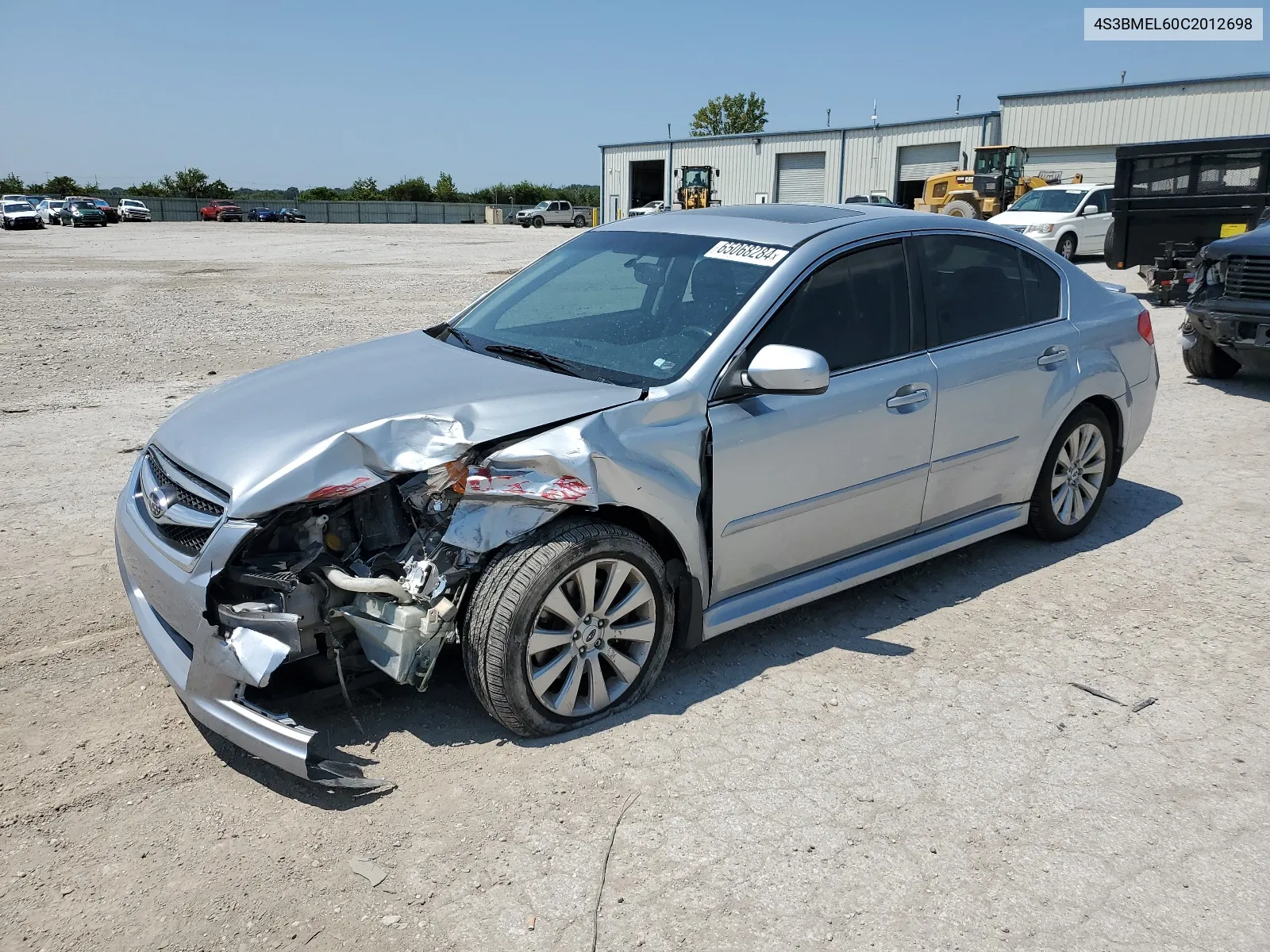 2012 Subaru Legacy 3.6R Limited VIN: 4S3BMEL60C2012698 Lot: 65068284