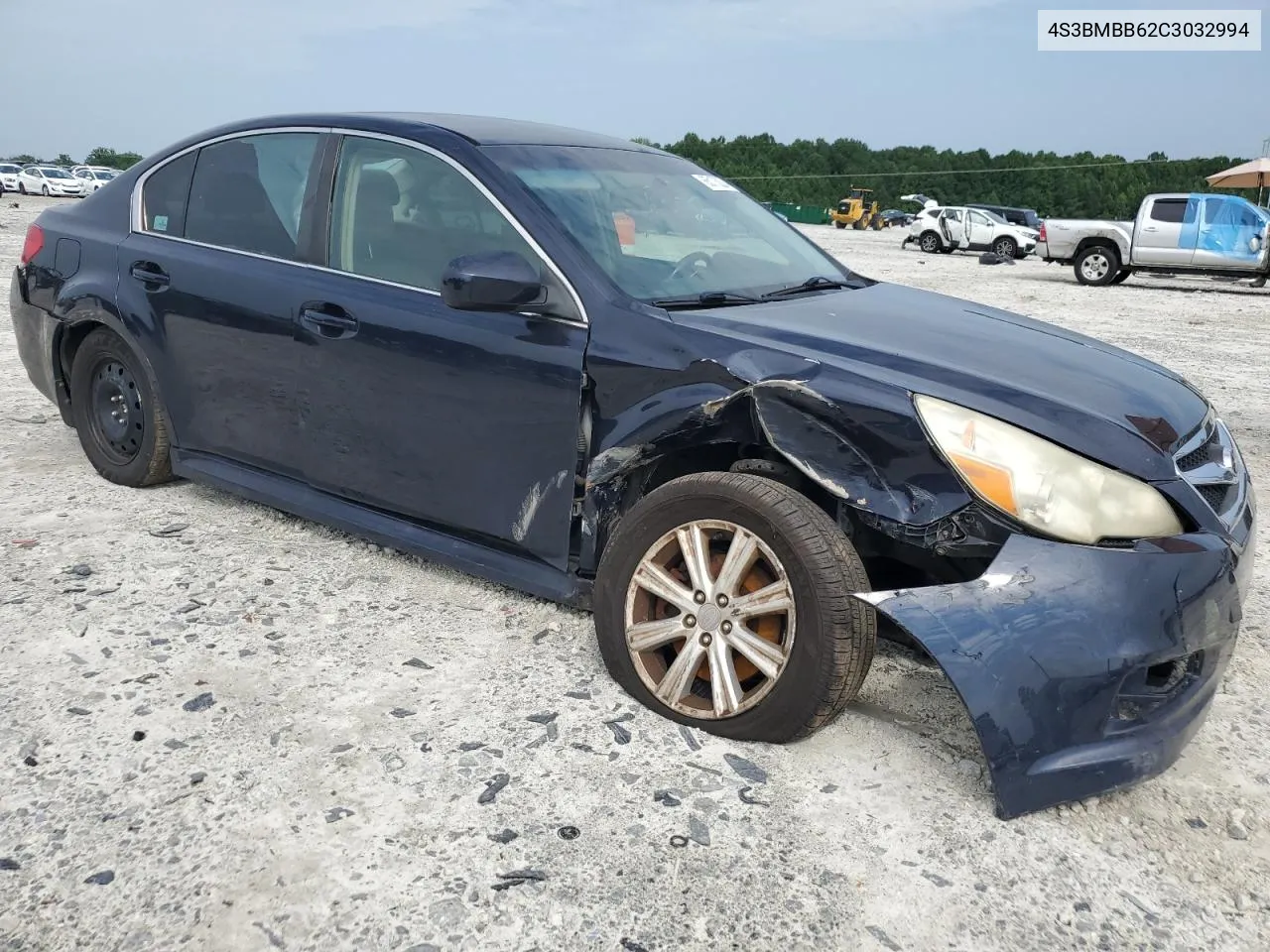 2012 Subaru Legacy 2.5I Premium VIN: 4S3BMBB62C3032994 Lot: 65173224