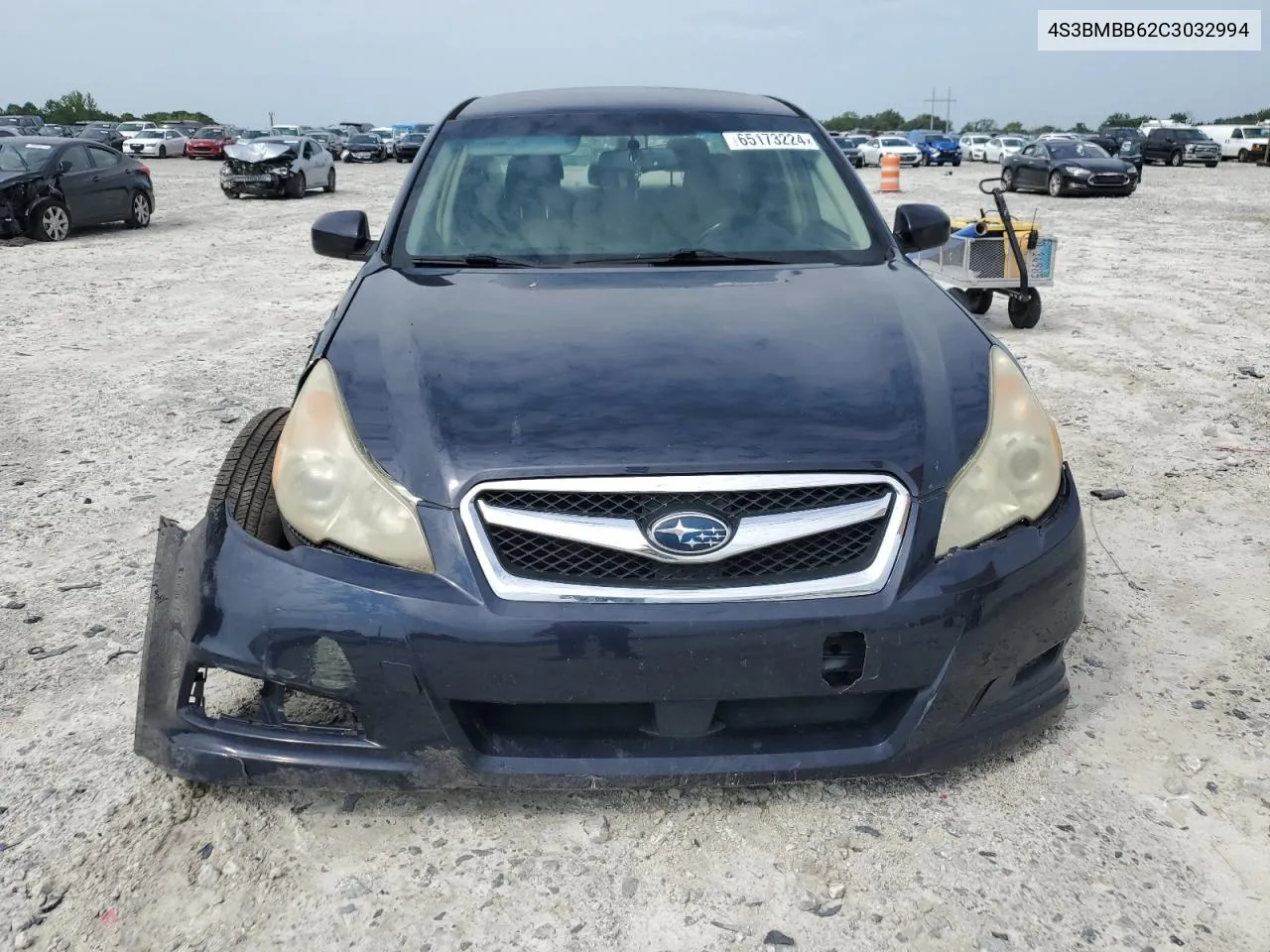 2012 Subaru Legacy 2.5I Premium VIN: 4S3BMBB62C3032994 Lot: 65173224