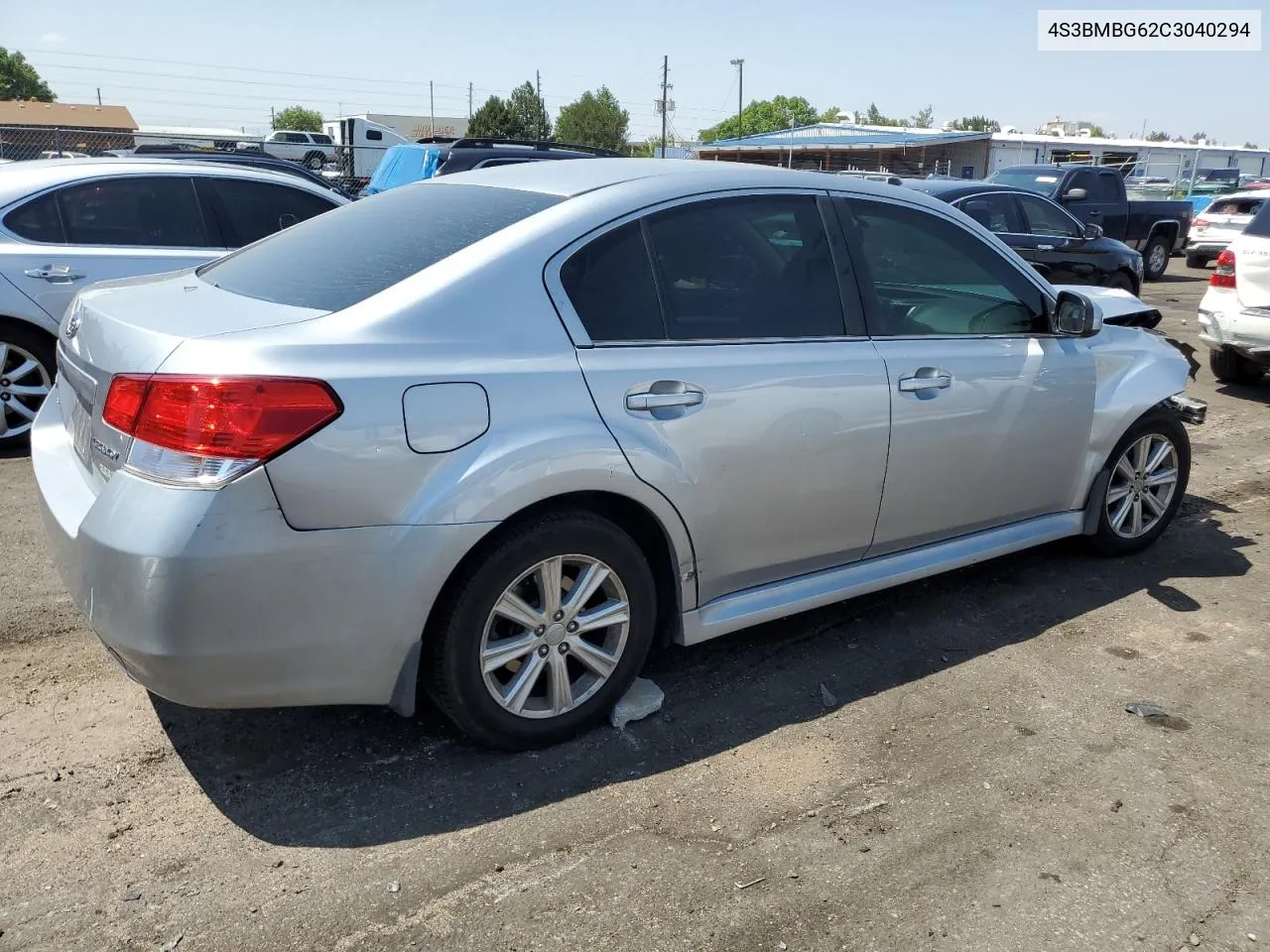 2012 Subaru Legacy 2.5I Premium VIN: 4S3BMBG62C3040294 Lot: 65491344