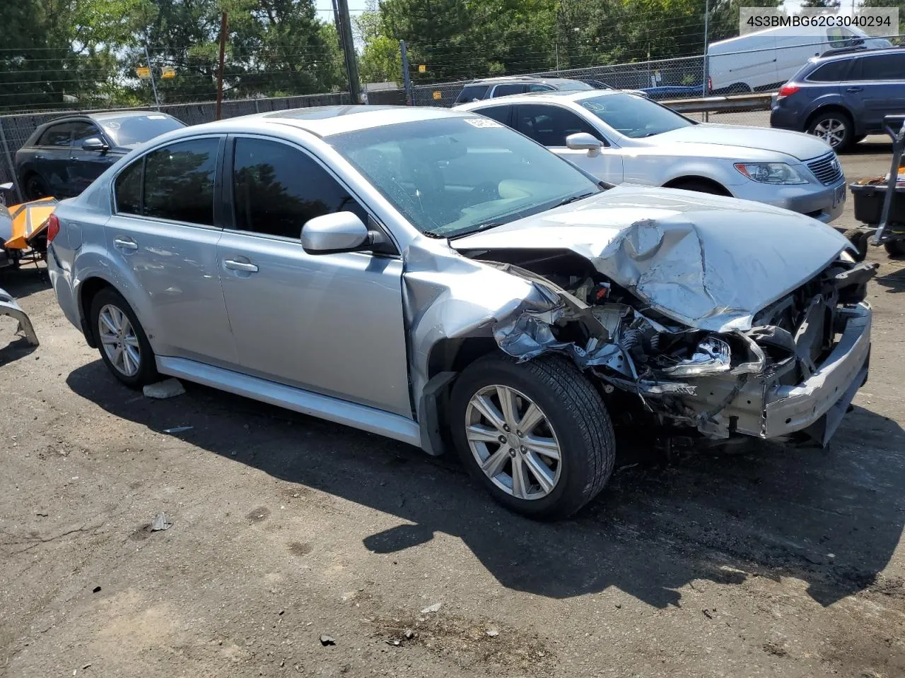 2012 Subaru Legacy 2.5I Premium VIN: 4S3BMBG62C3040294 Lot: 65491344