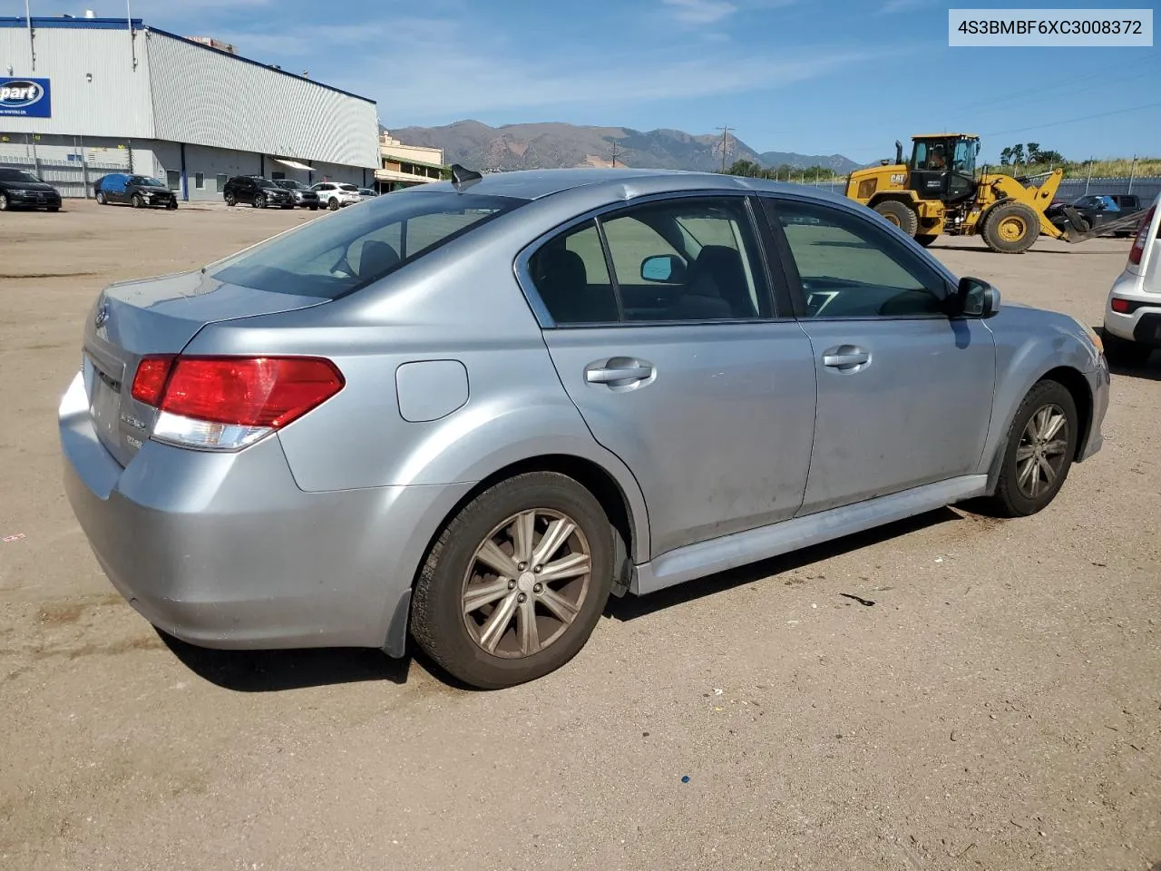 2012 Subaru Legacy 2.5I Premium VIN: 4S3BMBF6XC3008372 Lot: 68923494