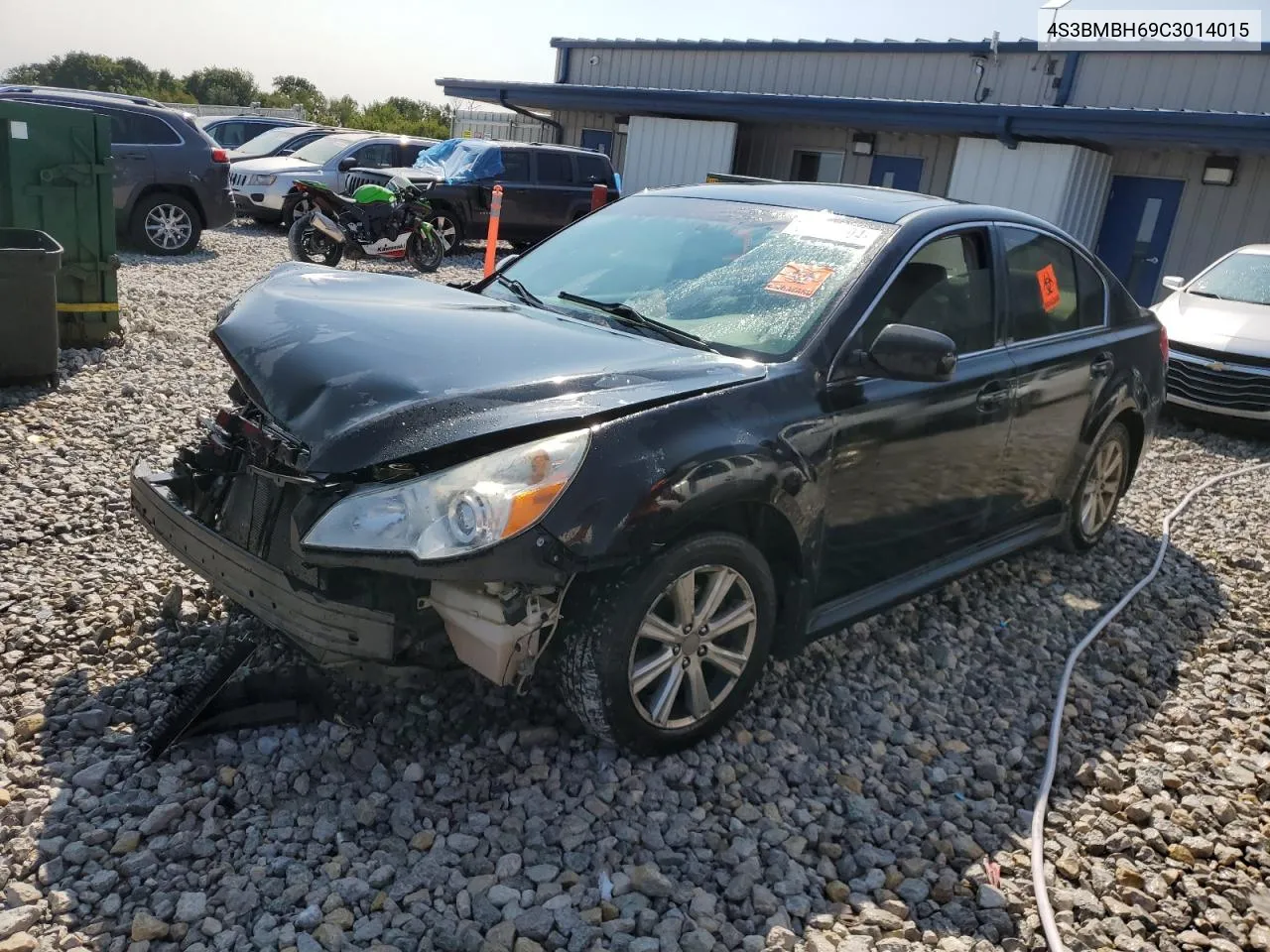 2012 Subaru Legacy 2.5I Premium VIN: 4S3BMBH69C3014015 Lot: 69181104