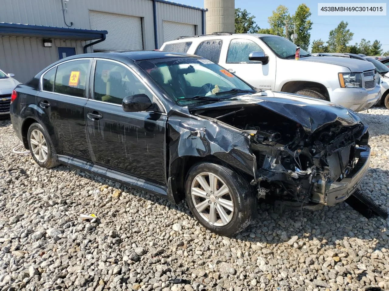 2012 Subaru Legacy 2.5I Premium VIN: 4S3BMBH69C3014015 Lot: 69181104