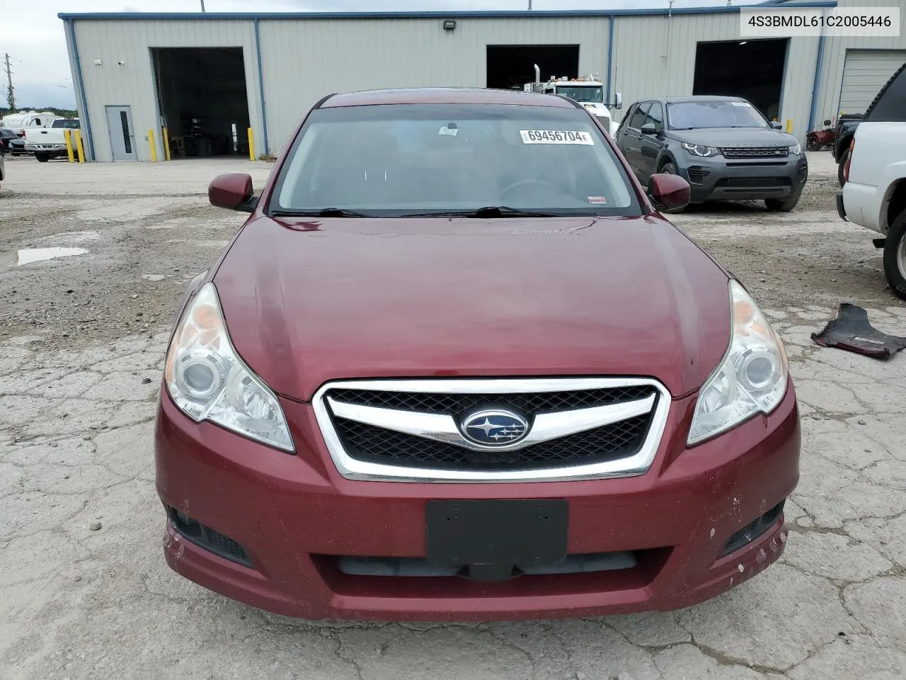 2012 Subaru Legacy 3.6R Limited VIN: 4S3BMDL61C2005446 Lot: 69456704