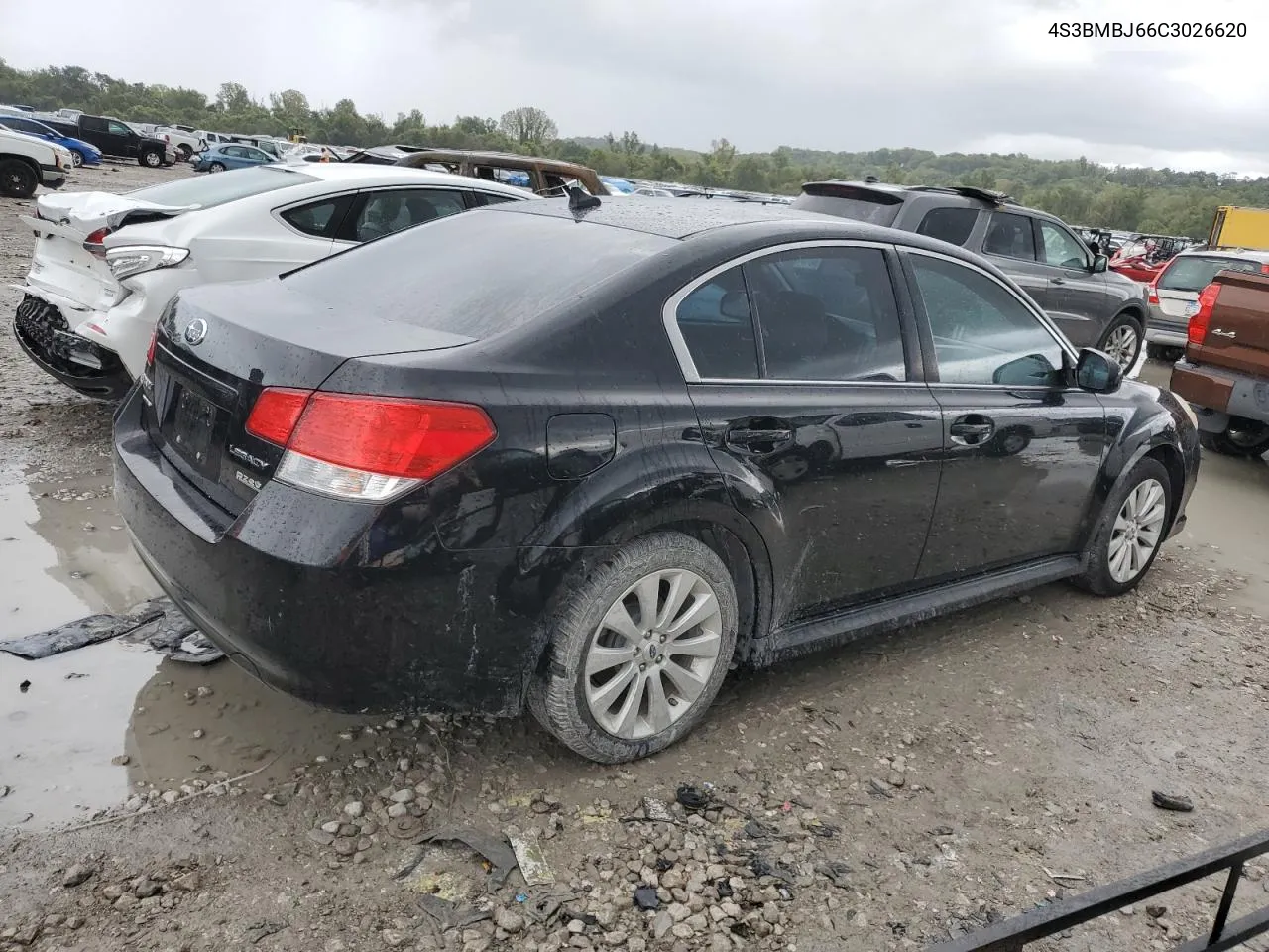 2012 Subaru Legacy 2.5I Limited VIN: 4S3BMBJ66C3026620 Lot: 70091004