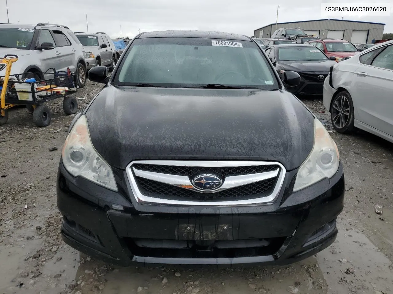 2012 Subaru Legacy 2.5I Limited VIN: 4S3BMBJ66C3026620 Lot: 70091004