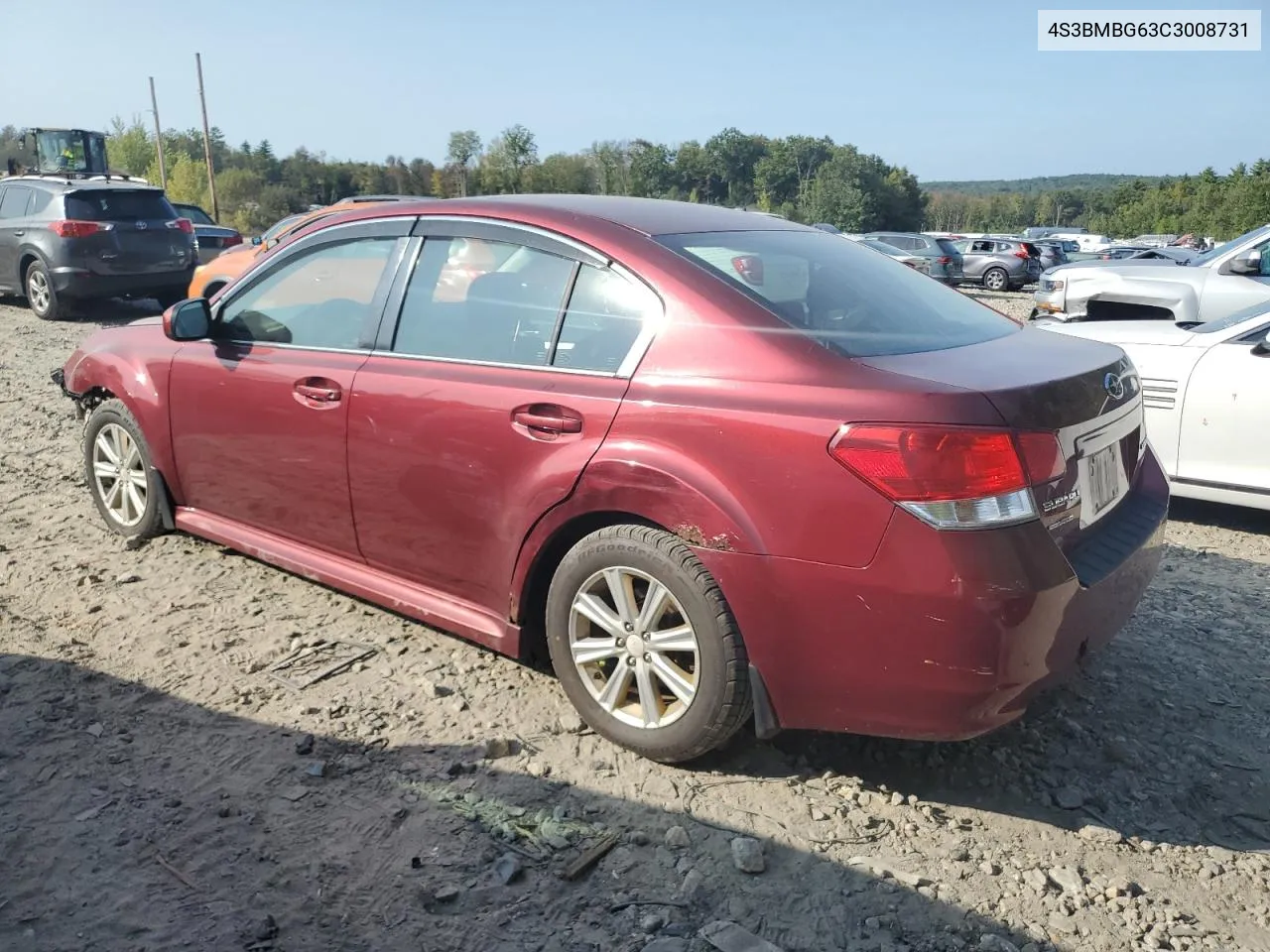 4S3BMBG63C3008731 2012 Subaru Legacy 2.5I Premium