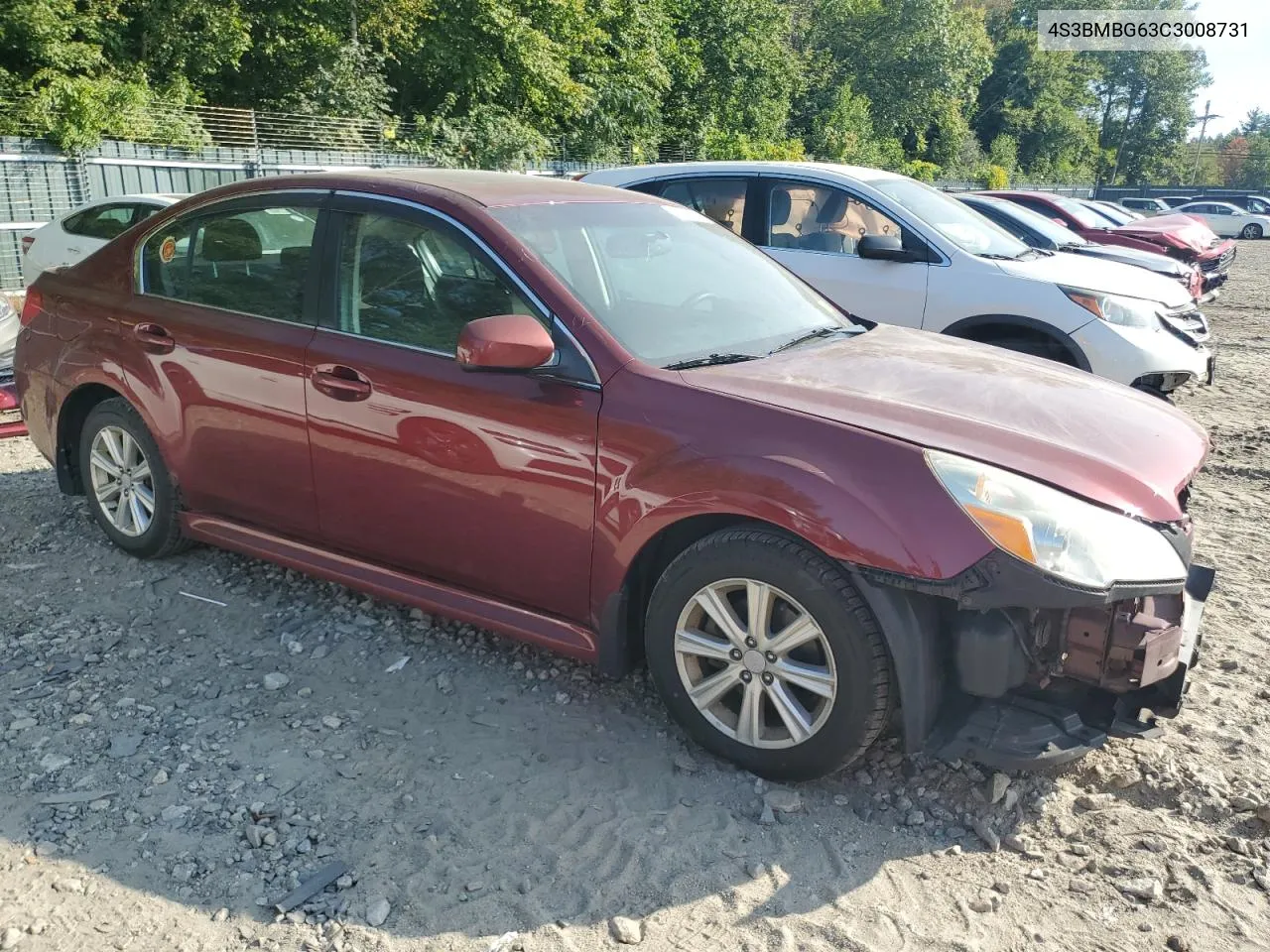 4S3BMBG63C3008731 2012 Subaru Legacy 2.5I Premium