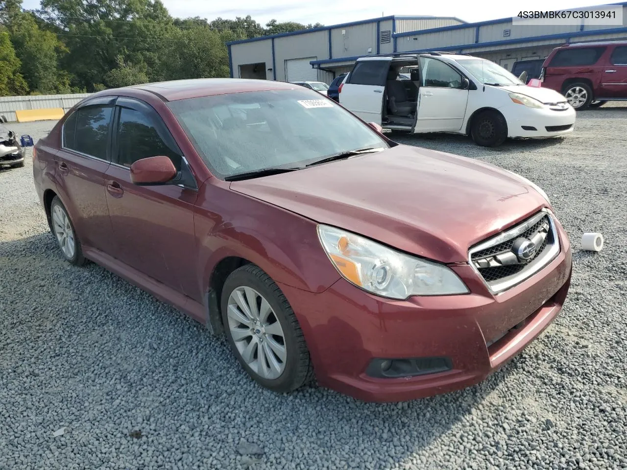 2012 Subaru Legacy 2.5I Limited VIN: 4S3BMBK67C3013941 Lot: 71065694